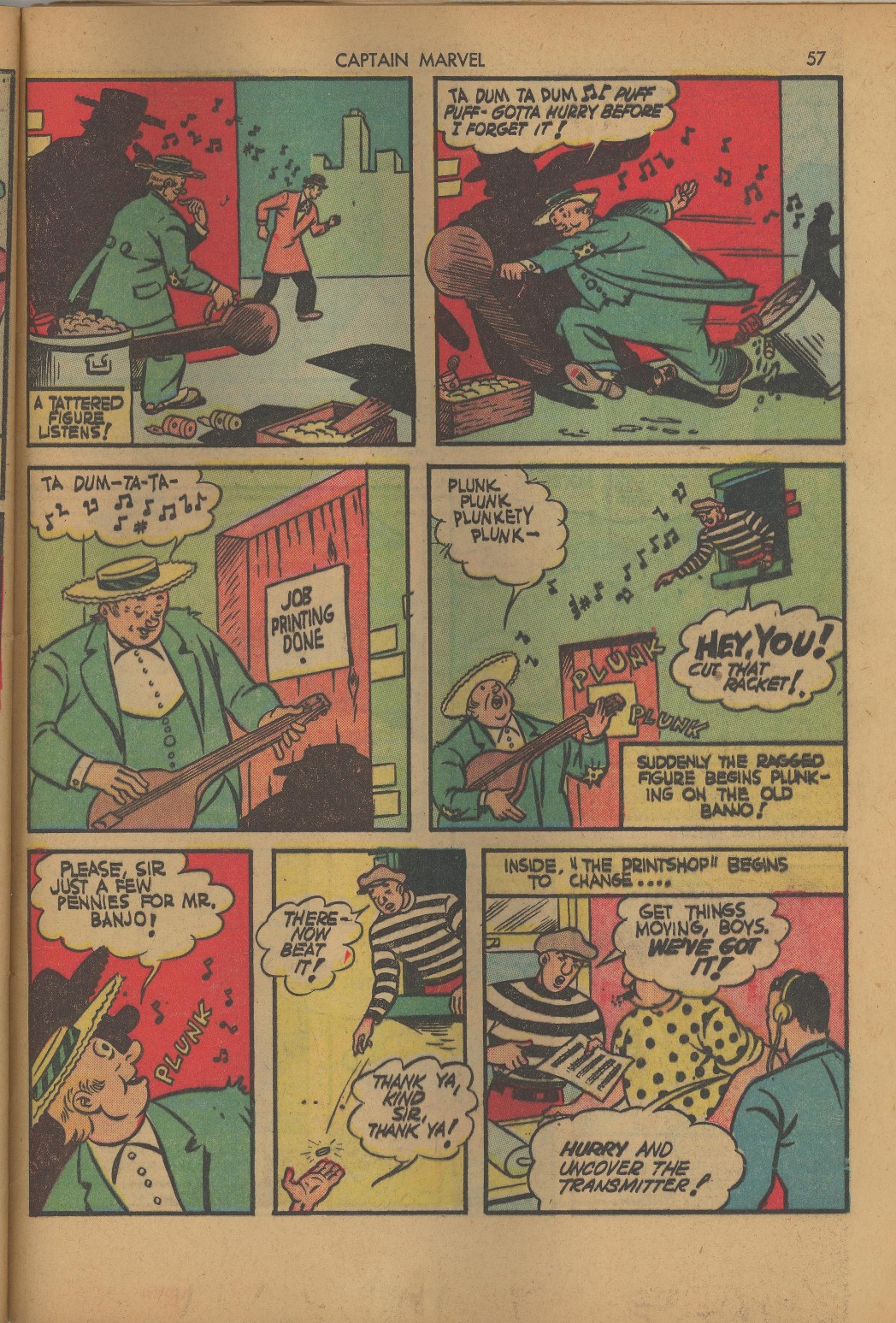 Read online Captain Marvel Adventures comic -  Issue #8 - 58