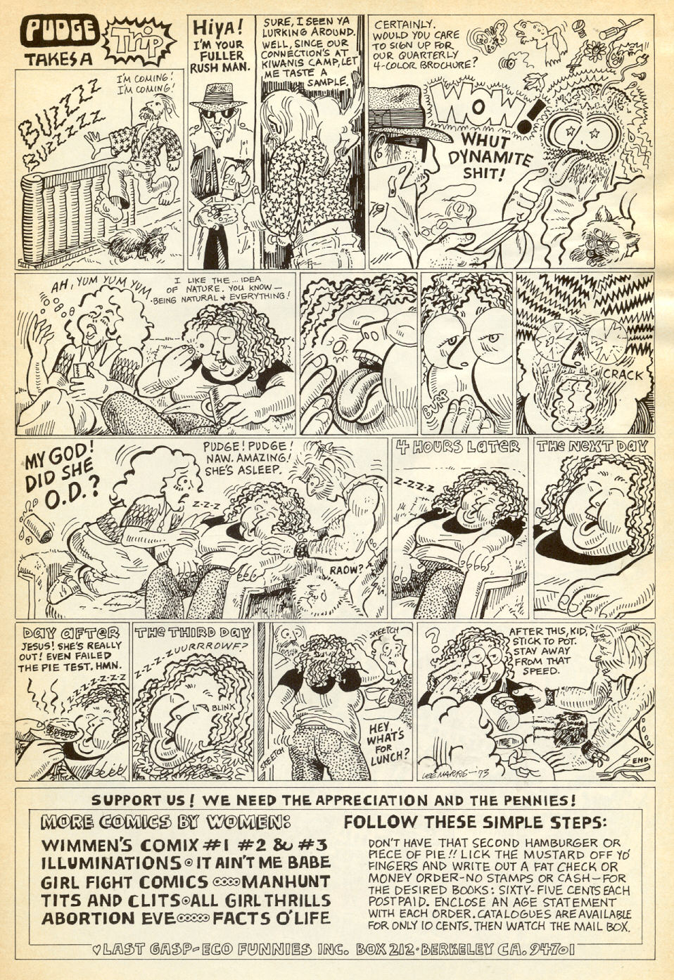 Read online The Further Fattening Adventures of Pudge, Girl Blimp comic -  Issue #1 - 35