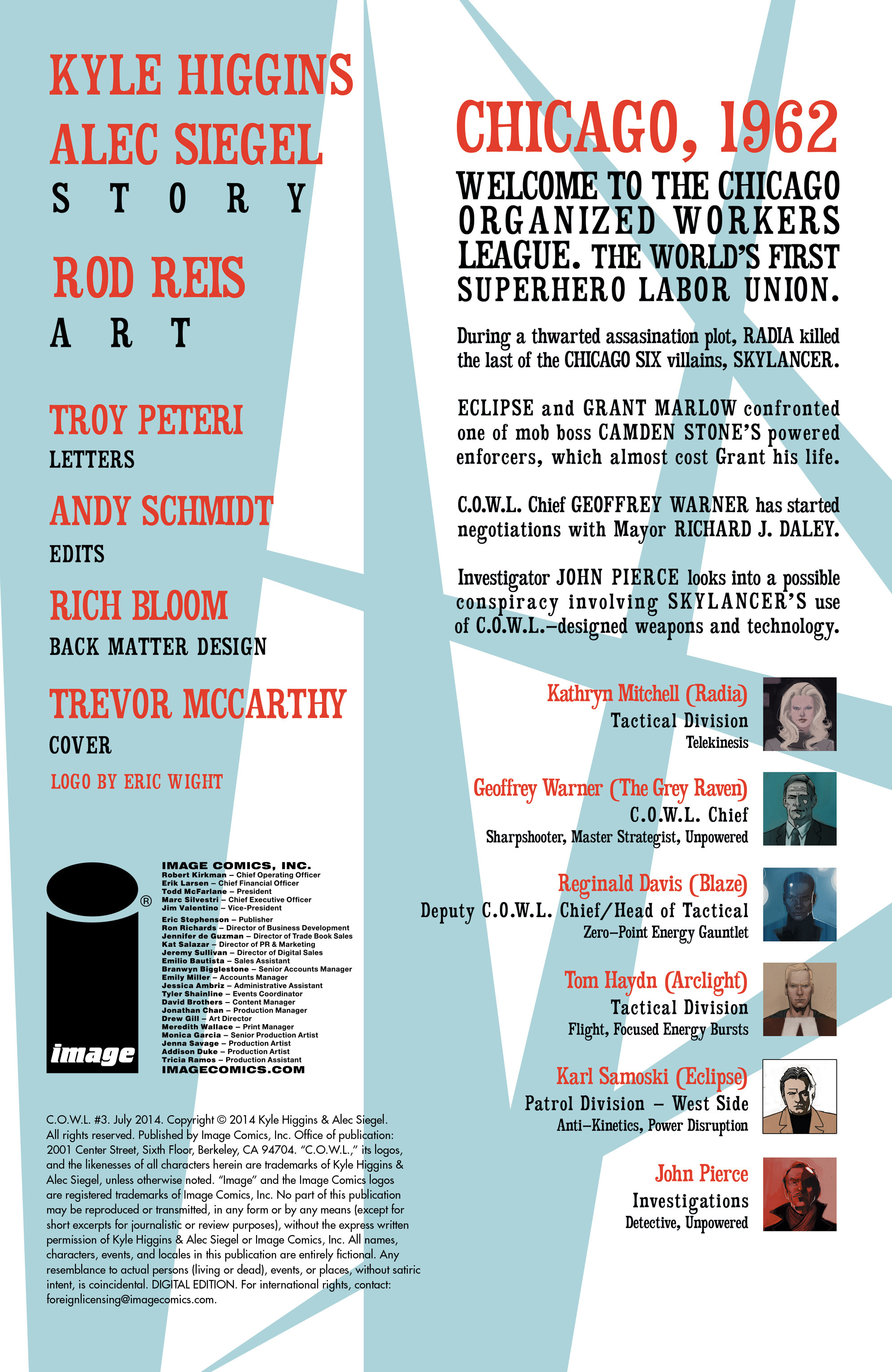 Read online C.O.W.L. comic -  Issue #3 - 2