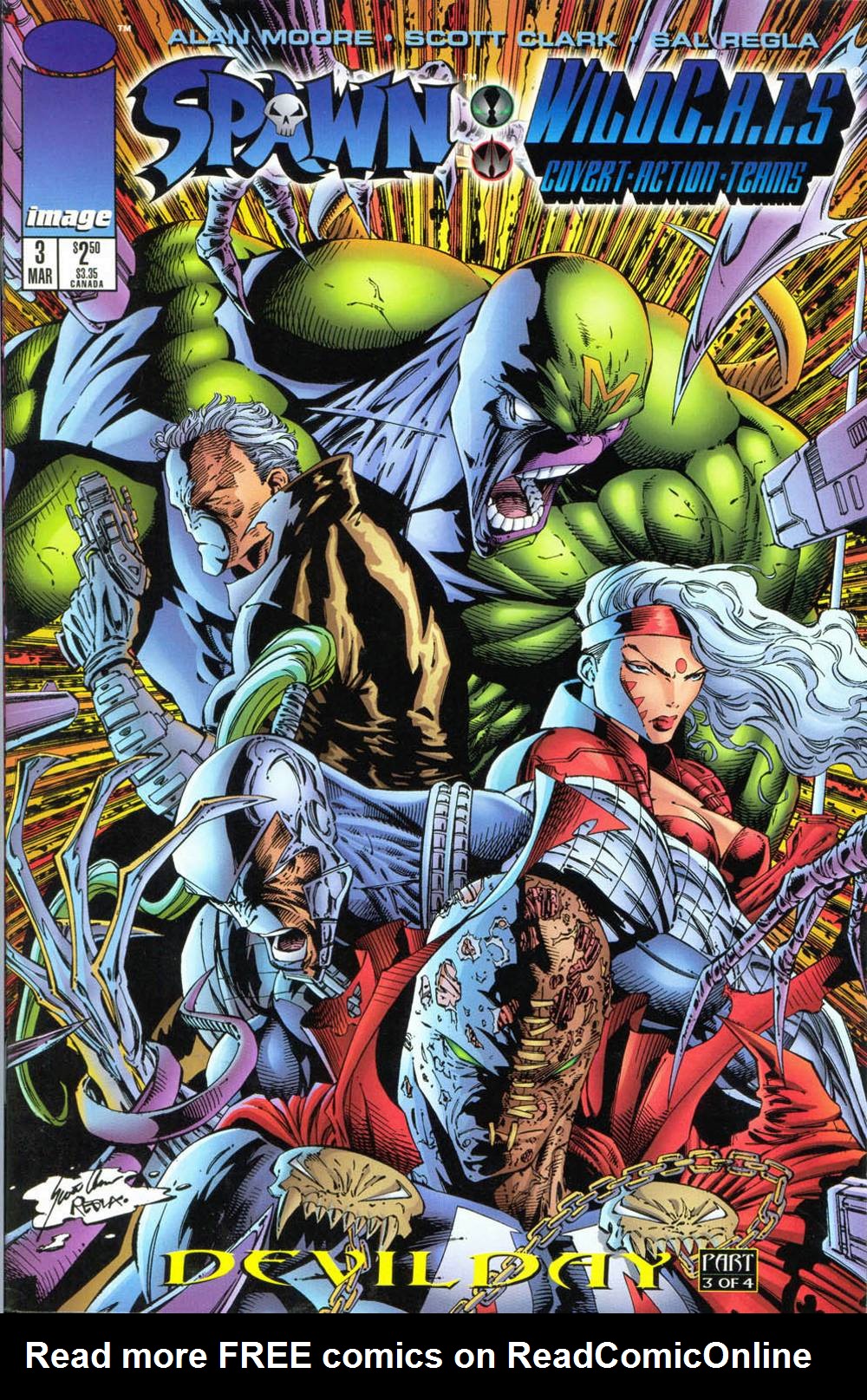 Read online Spawn/WildC.A.T.s comic -  Issue #3 - 1