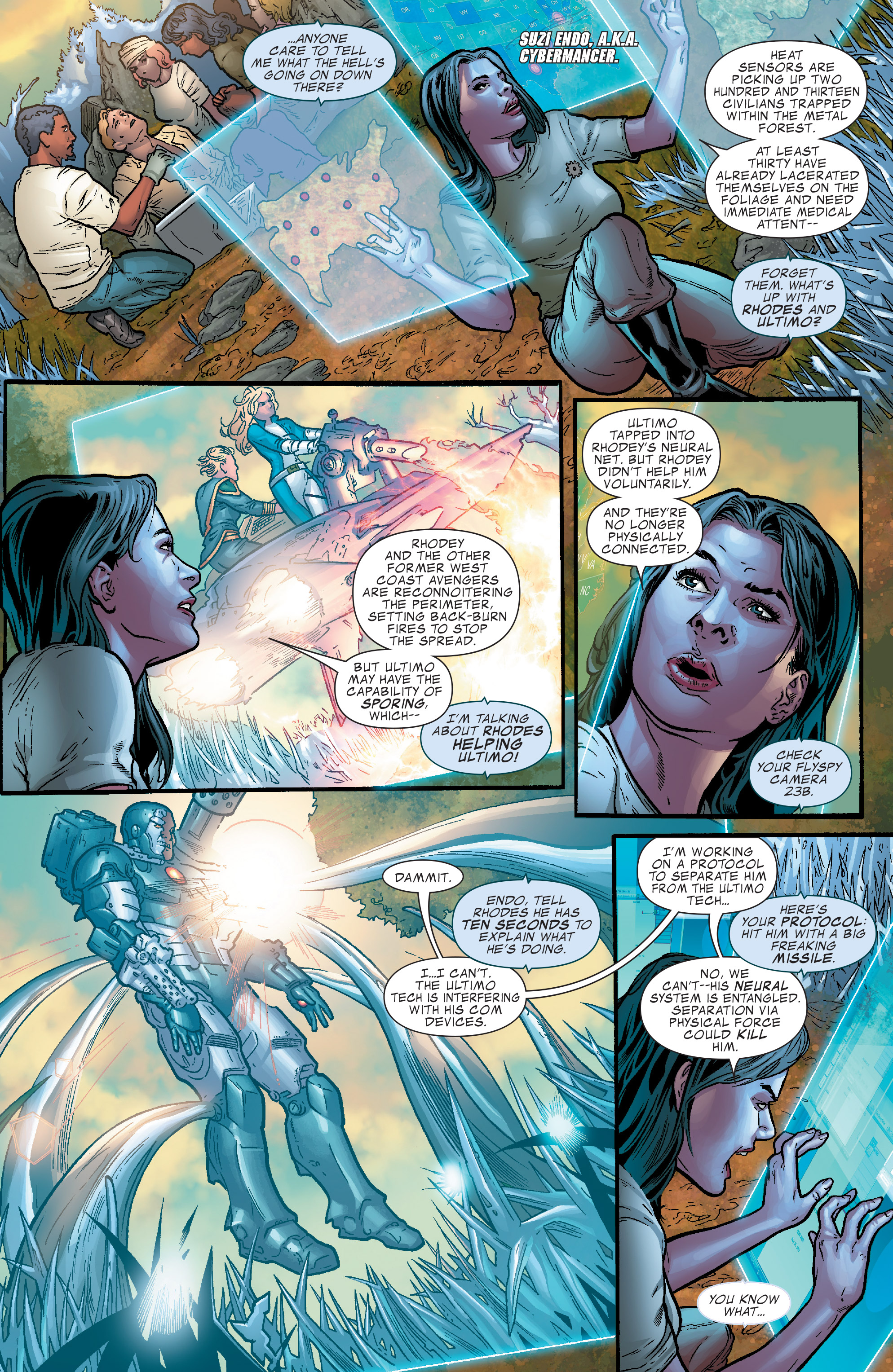 Read online War Machine (2009) comic -  Issue #9 - 8