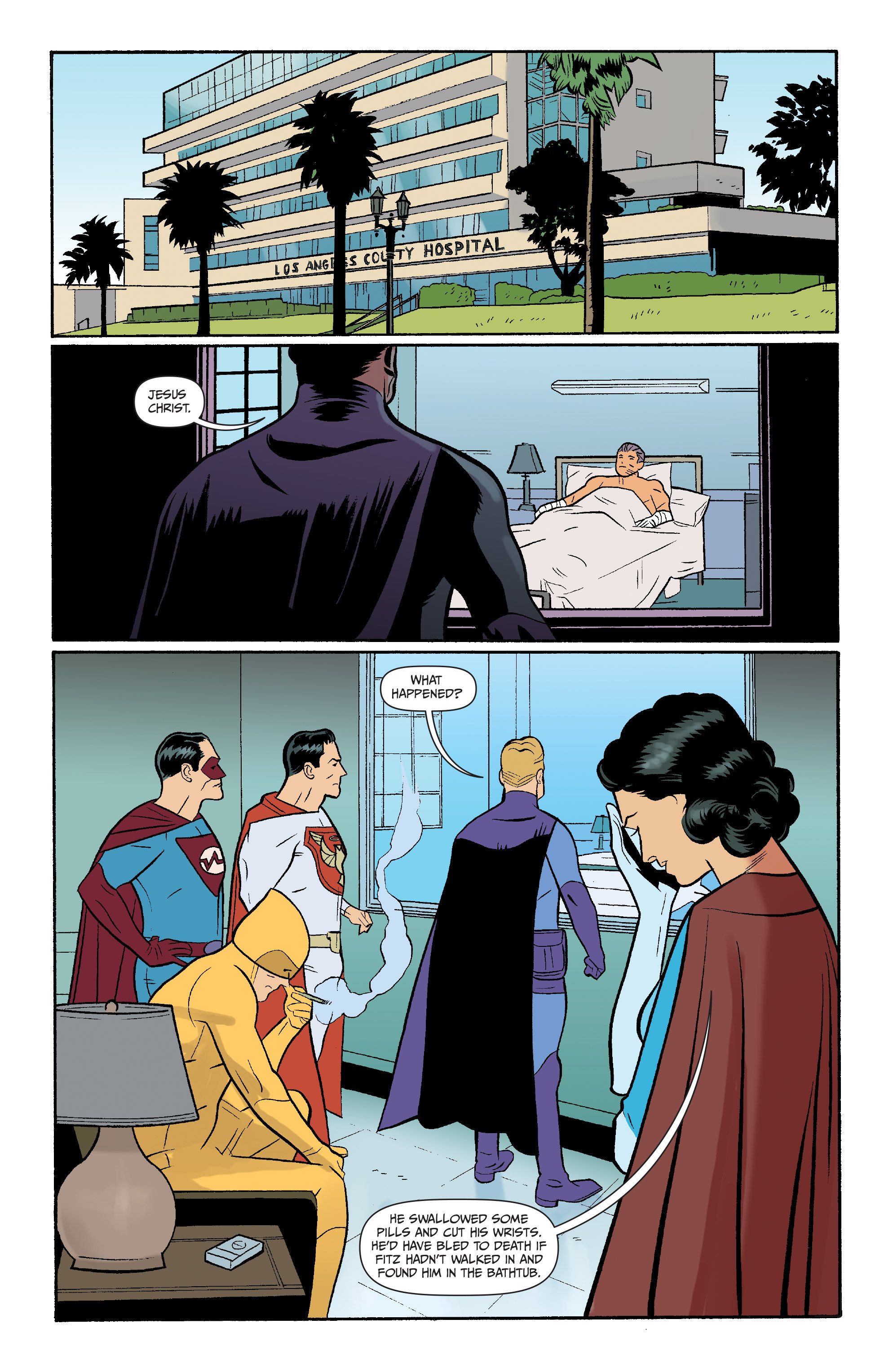 Read online Jupiter's Circle comic -  Issue #2 - 16