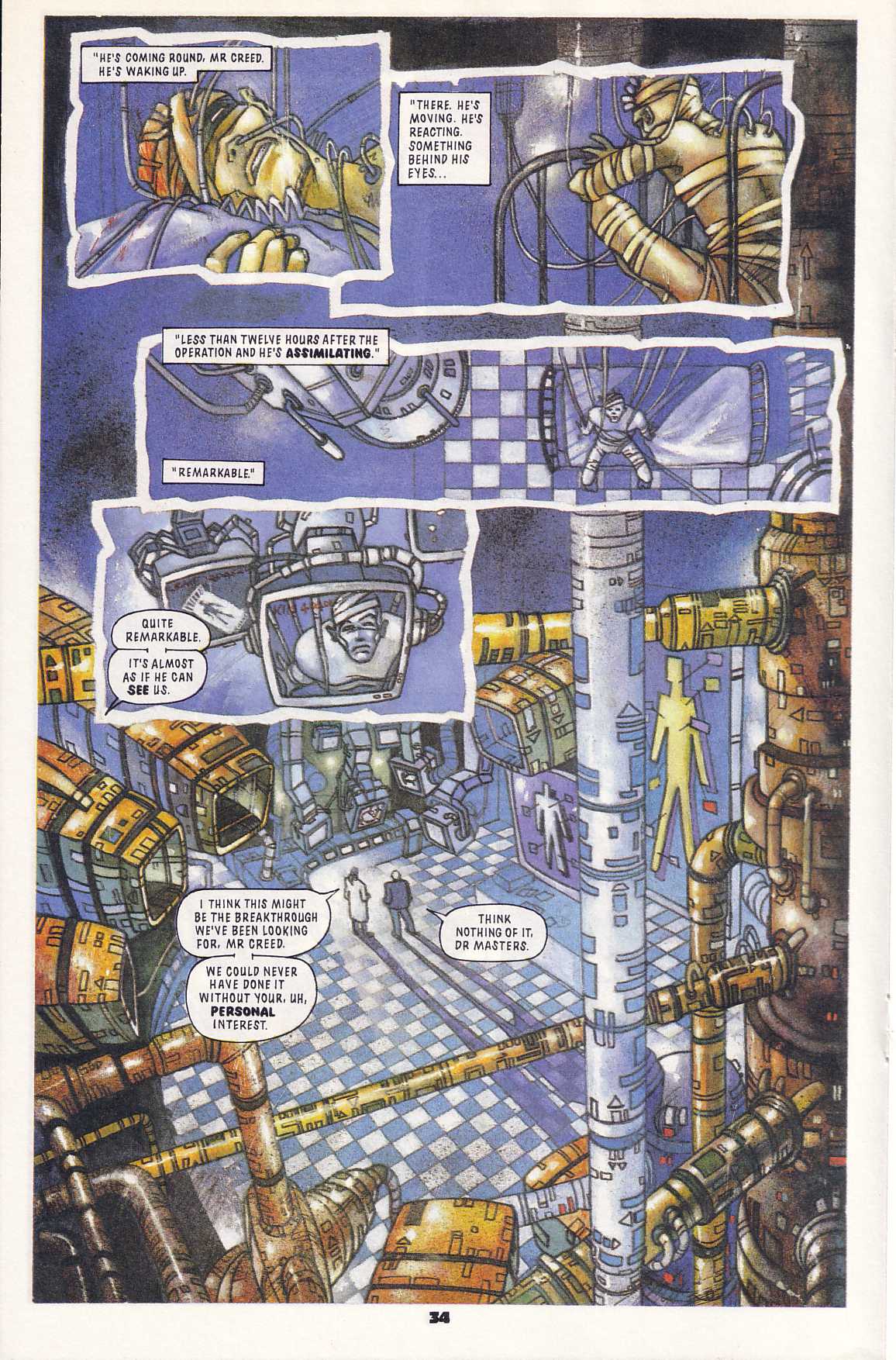 Read online Judge Dredd Mega-Special comic -  Issue #4 - 36