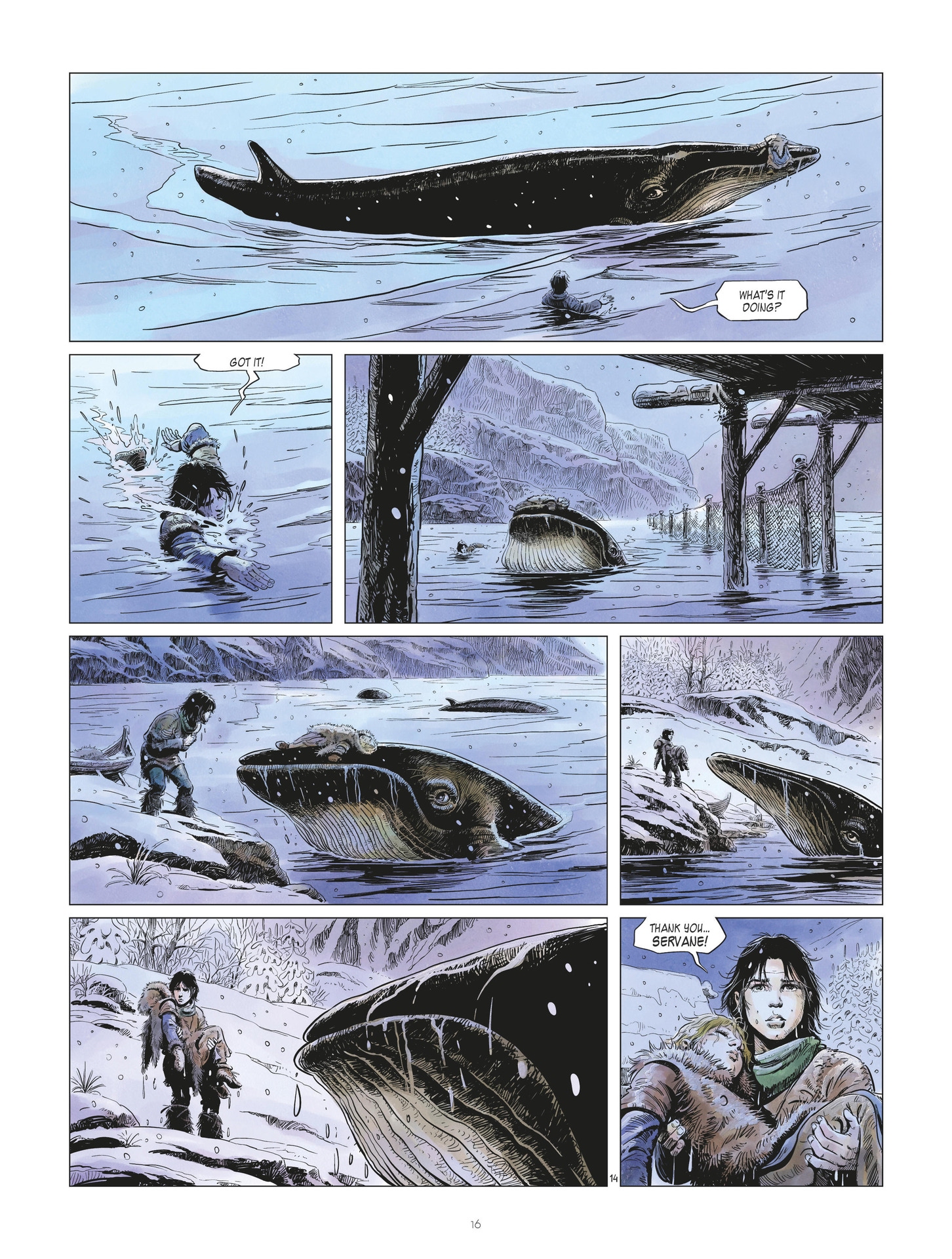 Read online The World of Thorgal: The Young Years comic -  Issue #1 - 16