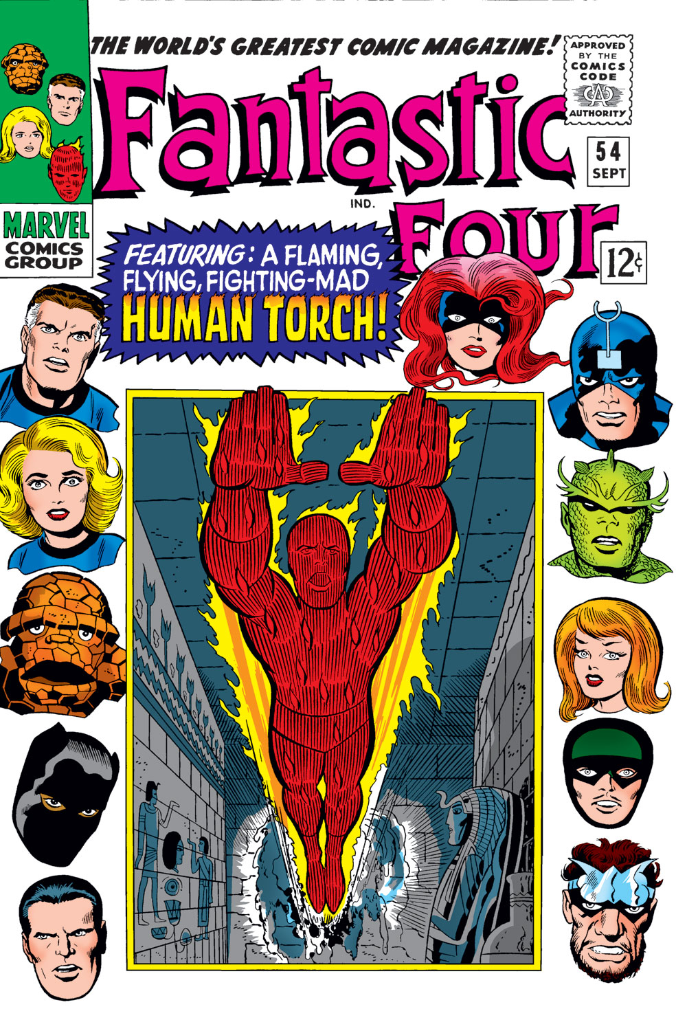Read online Fantastic Four (1961) comic -  Issue #54 - 1