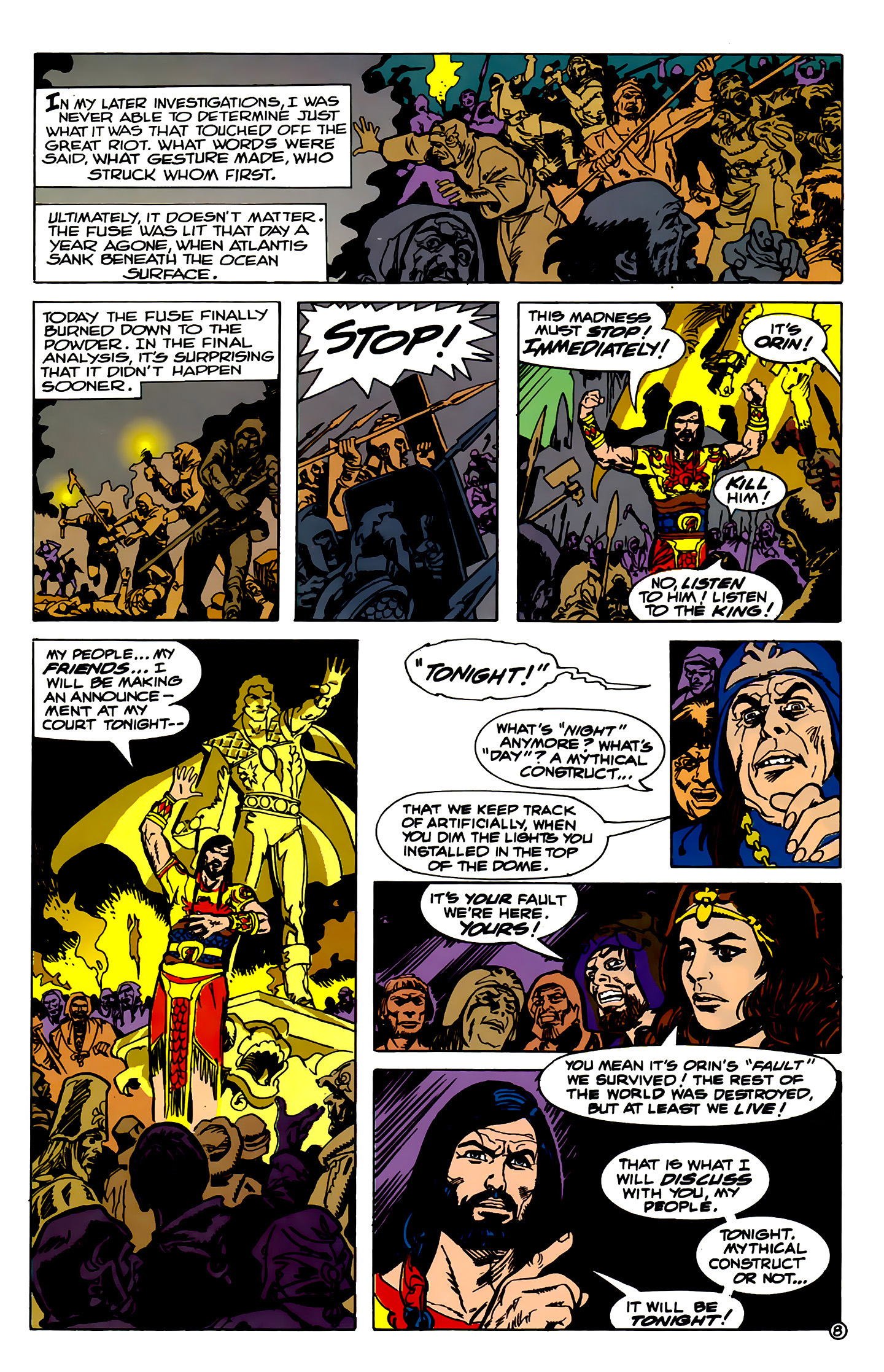 Read online Atlantis Chronicles comic -  Issue #2 - 8