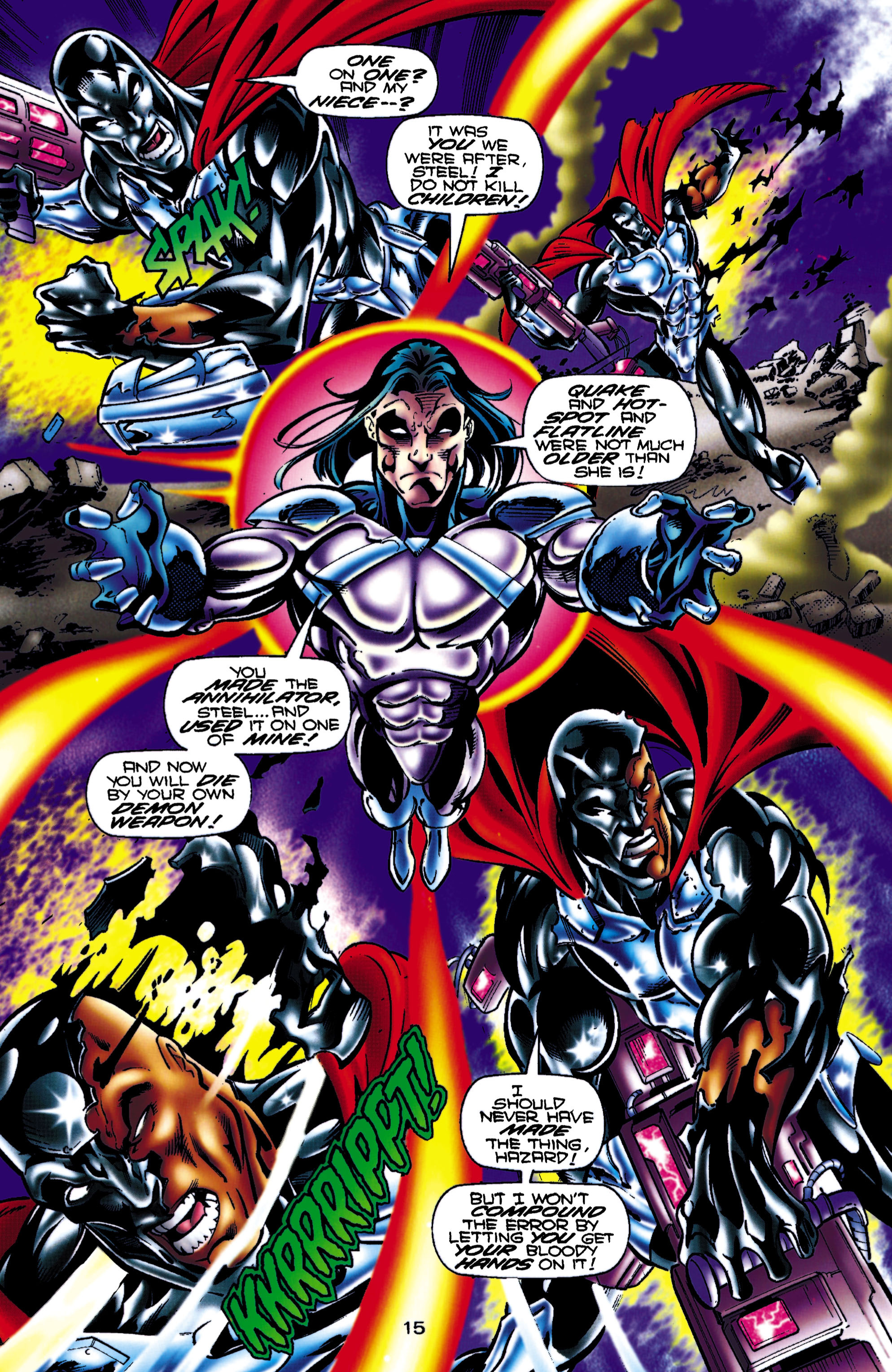 Read online Steel (1994) comic -  Issue #27 - 14