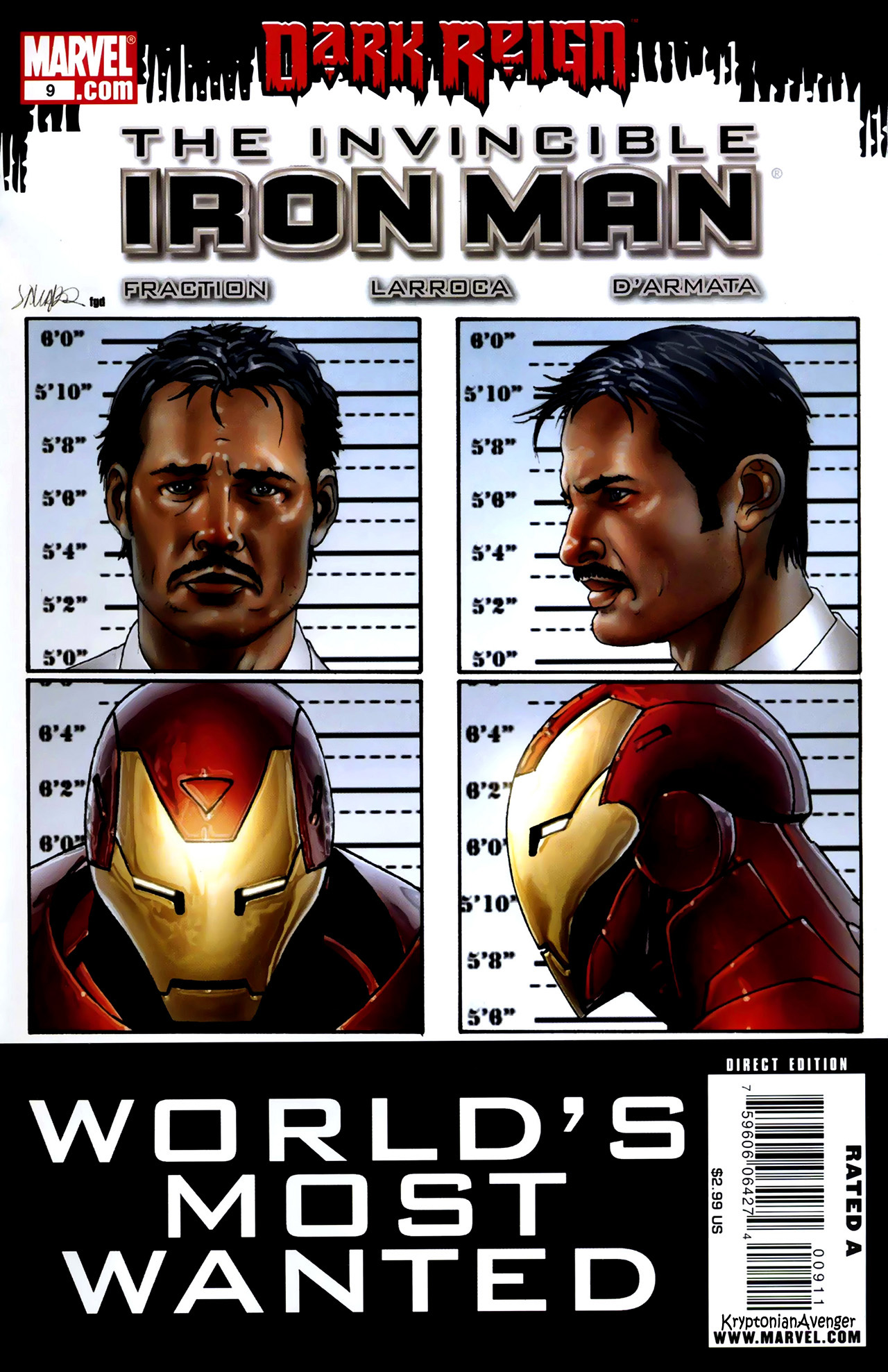 Read online The Invincible Iron Man (2008) comic -  Issue #9 - 1