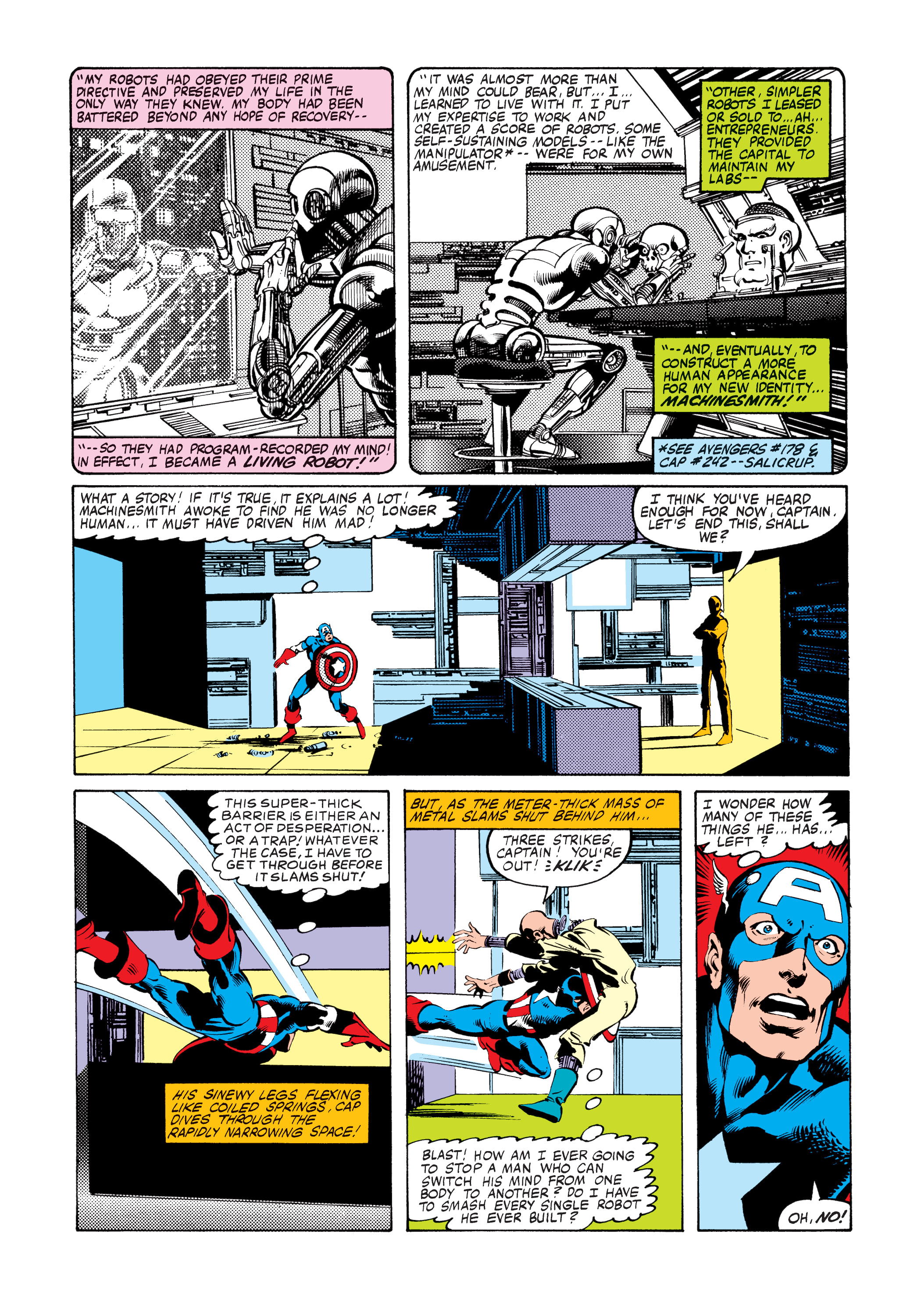 Read online Marvel Masterworks: Captain America comic -  Issue # TPB 14 (Part 1) - 59