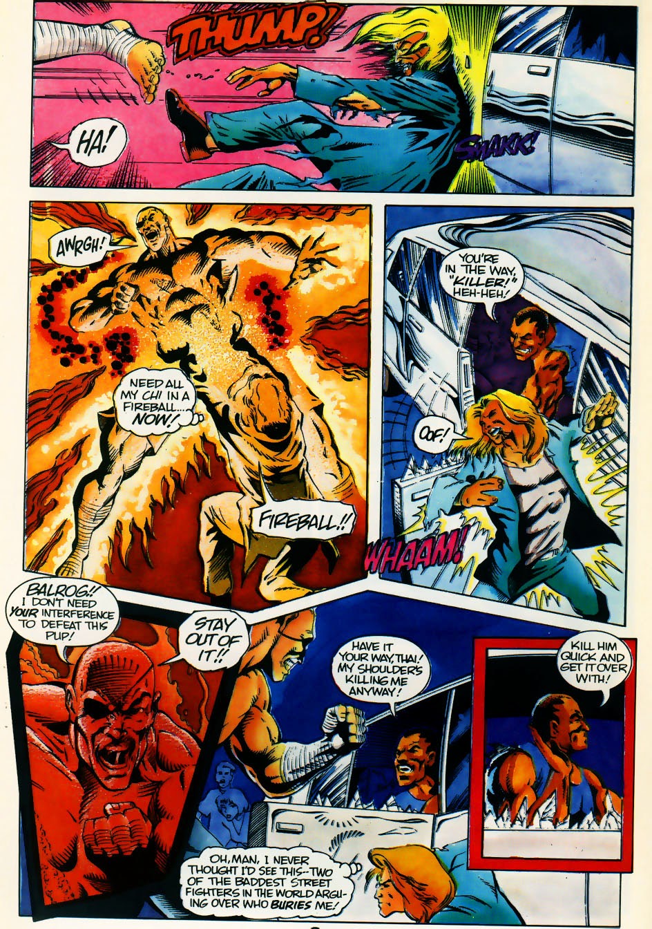 Read online Street Fighter (1994) comic -  Issue #2 - 7