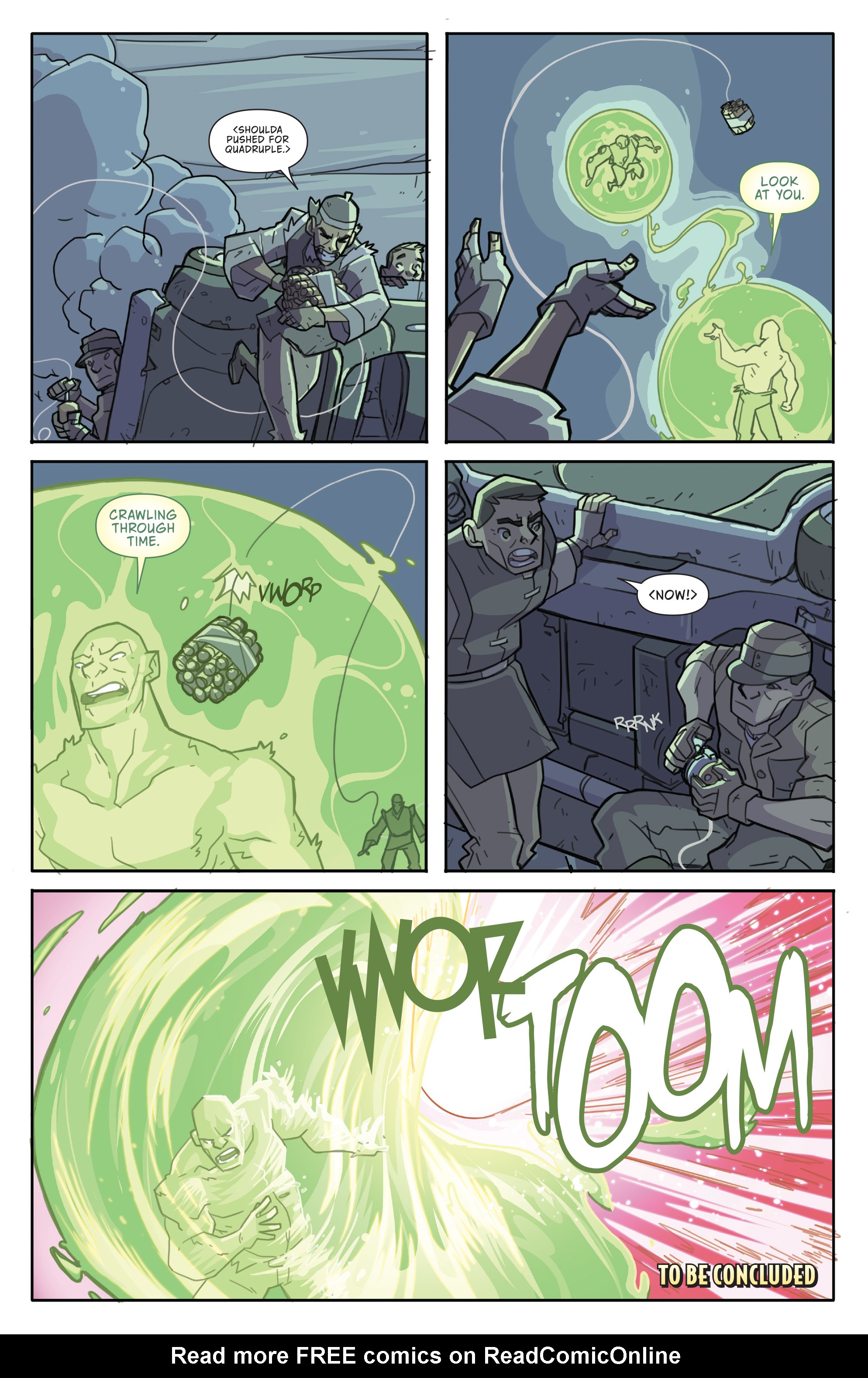 Read online Atomic Robo and the Temple of Od comic -  Issue #4 - 24