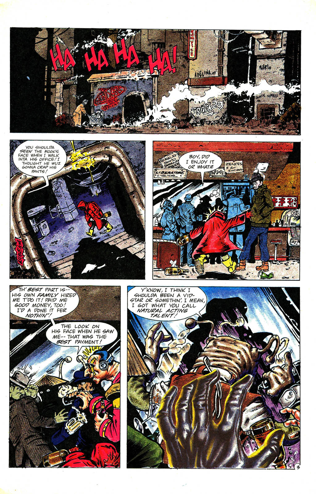 Read online Grimjack comic -  Issue #63 - 5