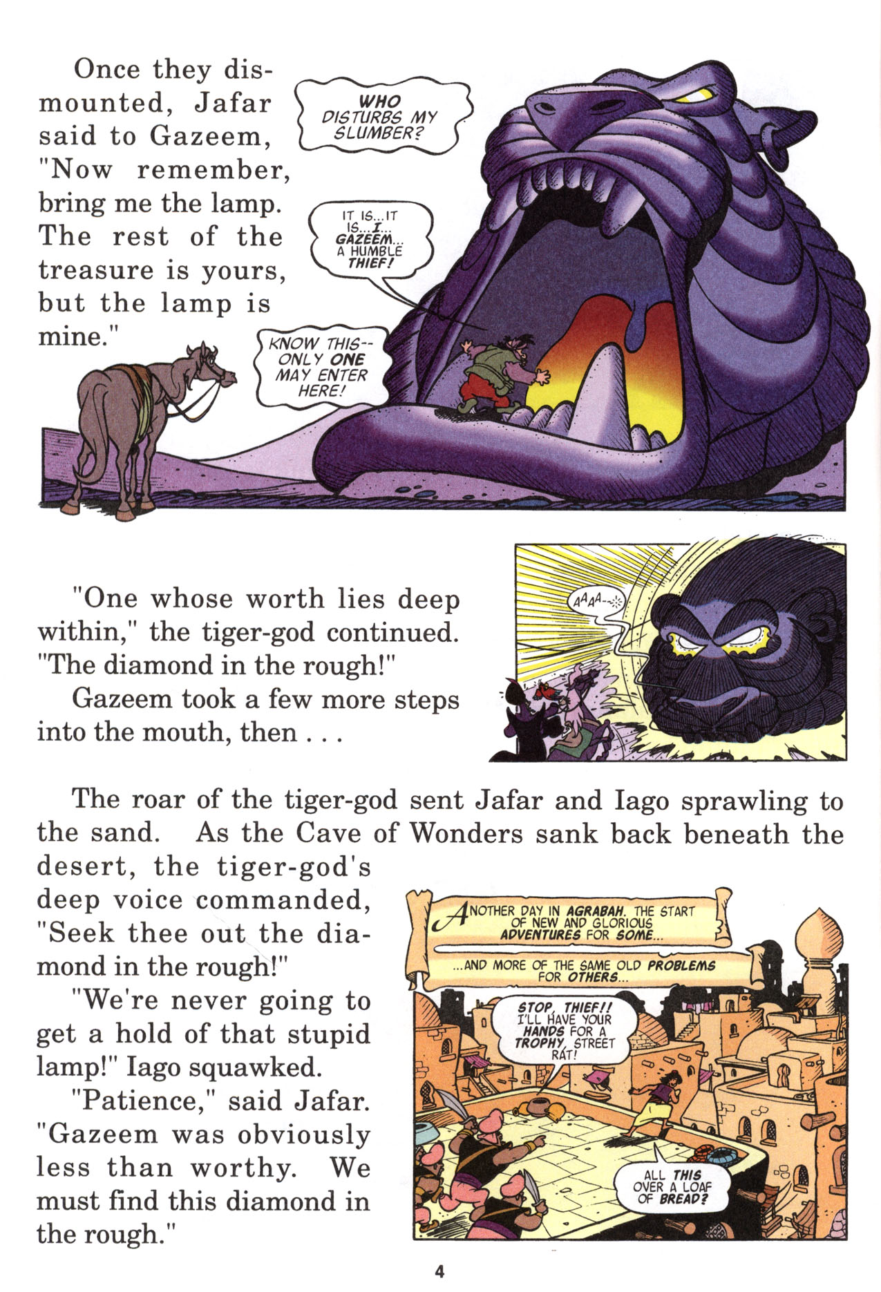 Read online Disney's Junior Graphic Novel Aladdin comic -  Issue # Full - 6