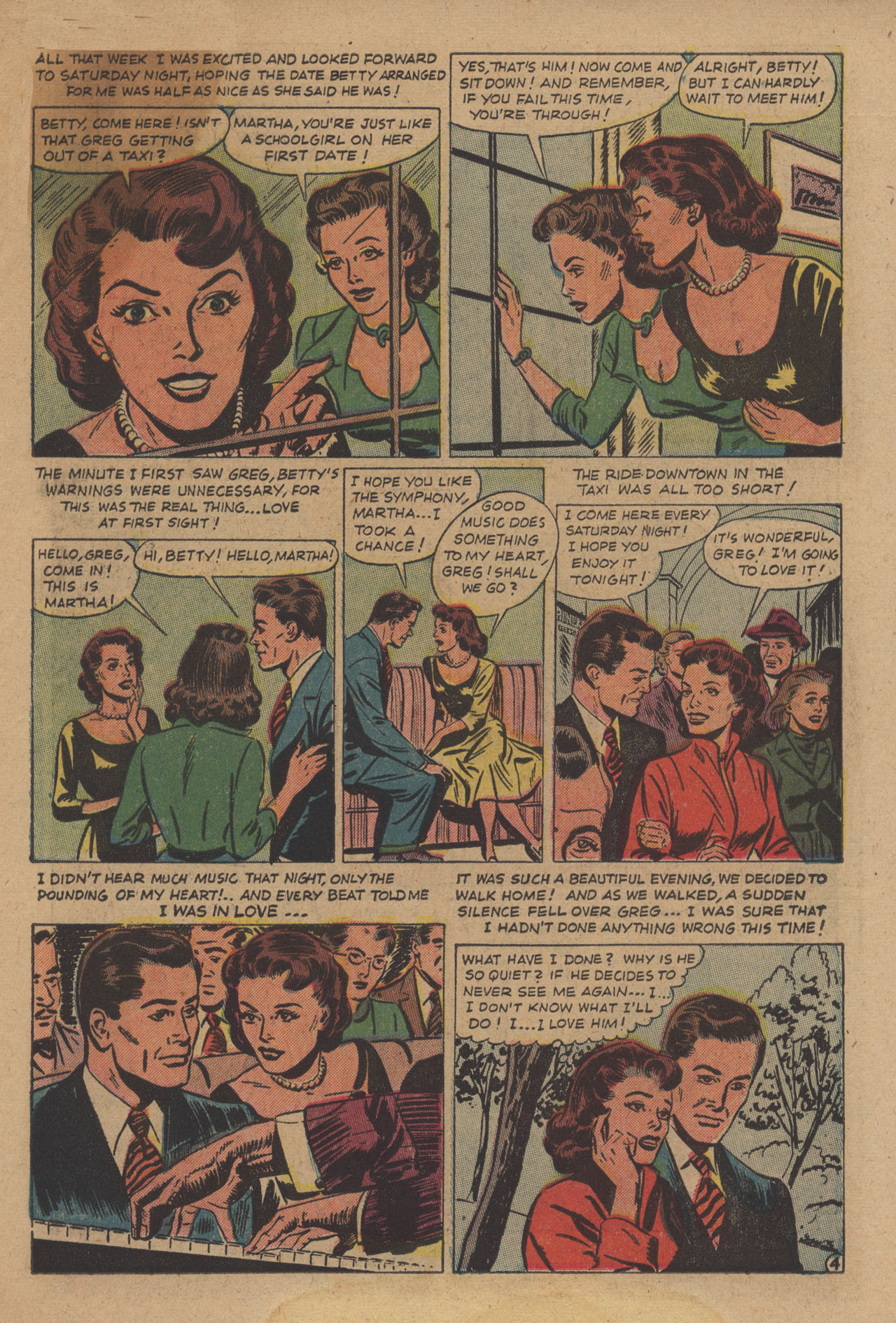 Read online Love Romances comic -  Issue #28 - 15