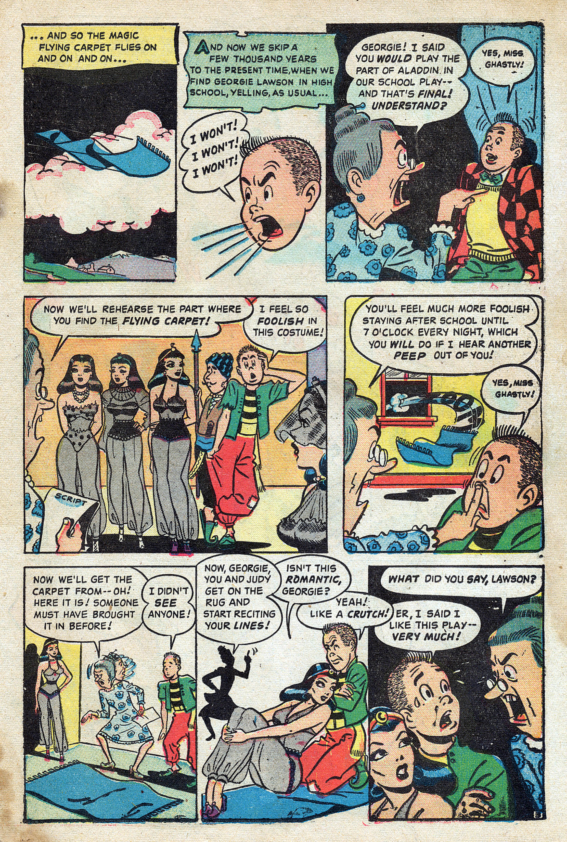 Read online Georgie Comics (1945) comic -  Issue #16 - 31