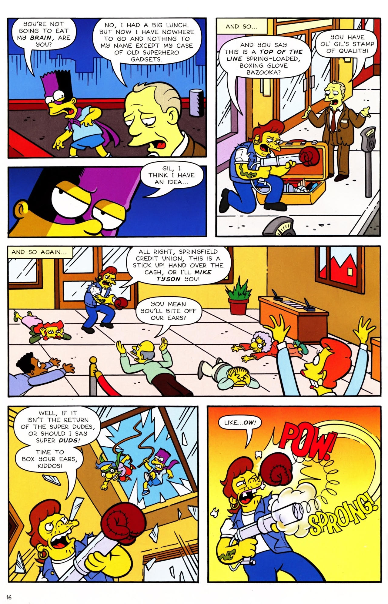 Read online Bongo Comics Presents Simpsons Super Spectacular comic -  Issue #7 - 18