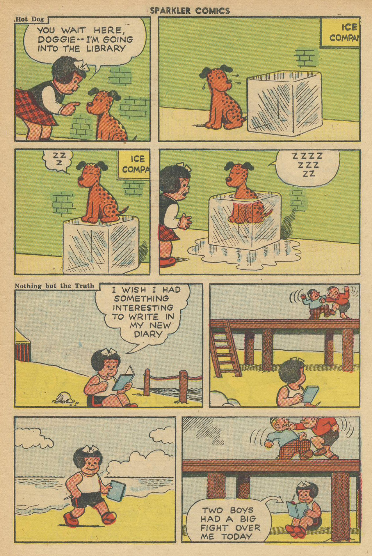 Read online Sparkler Comics comic -  Issue #106 - 5