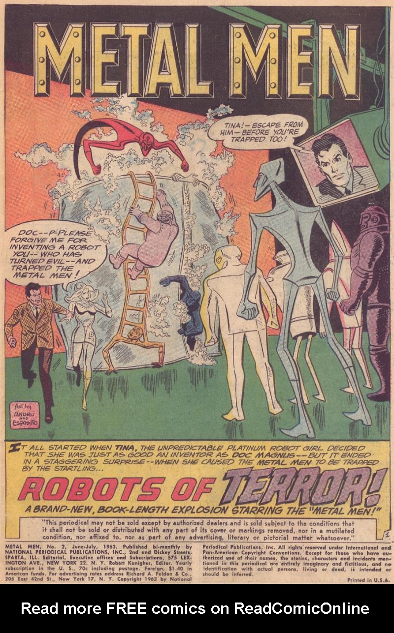Read online Metal Men (1963) comic -  Issue #2 - 4