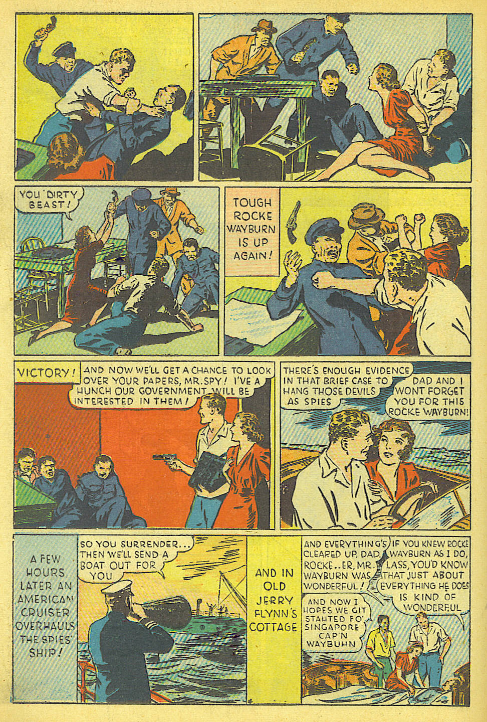 Read online Amazing Man Comics comic -  Issue #19 - 34