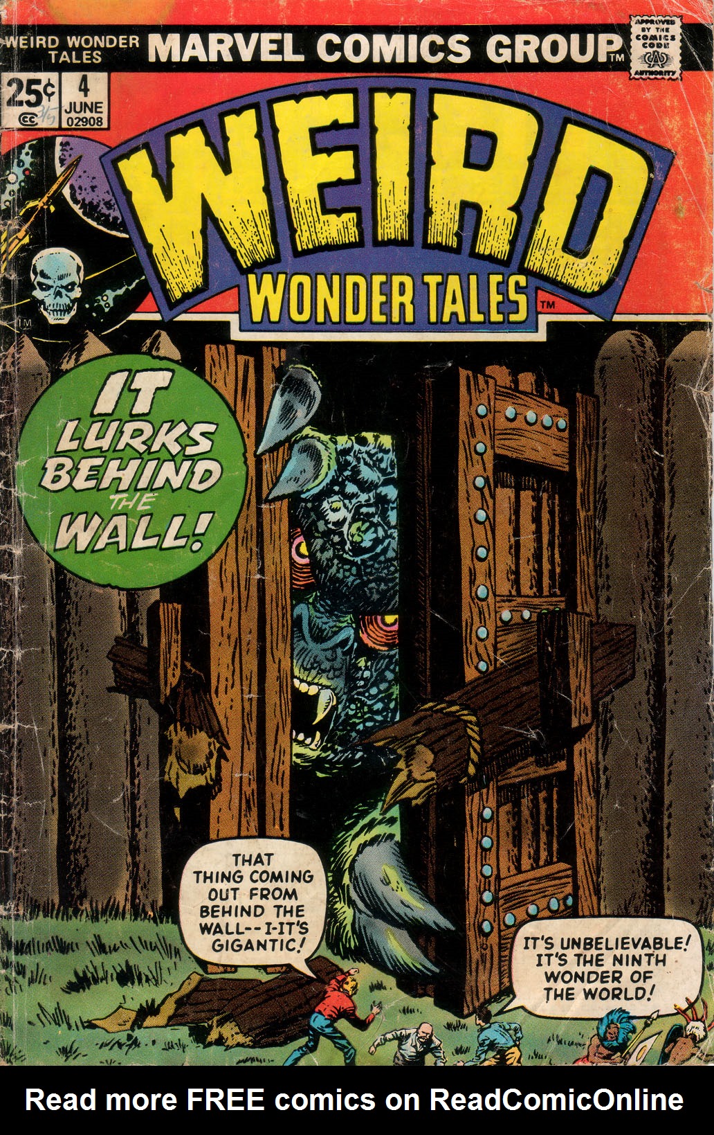 Read online Weird Wonder Tales comic -  Issue #4 - 1