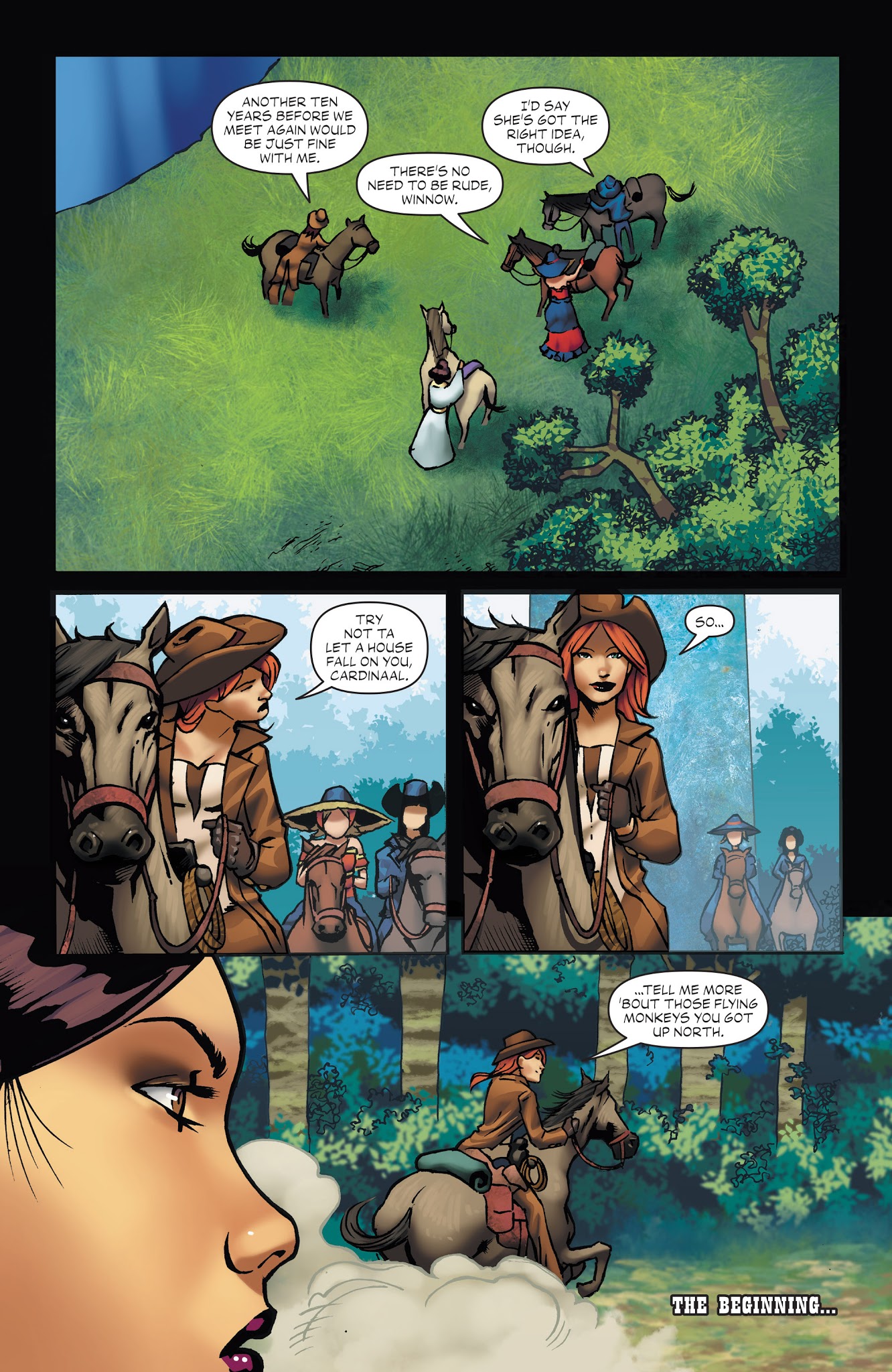 Read online Legend of Oz: The Wicked West (2015) comic -  Issue #6 - 31
