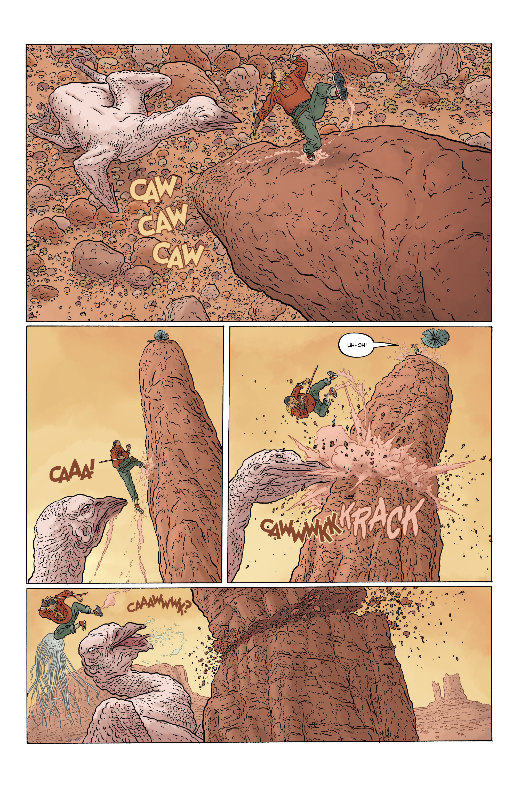 Read online Shaolin Cowboy: Cruel to Be Kin comic -  Issue #2 - 23