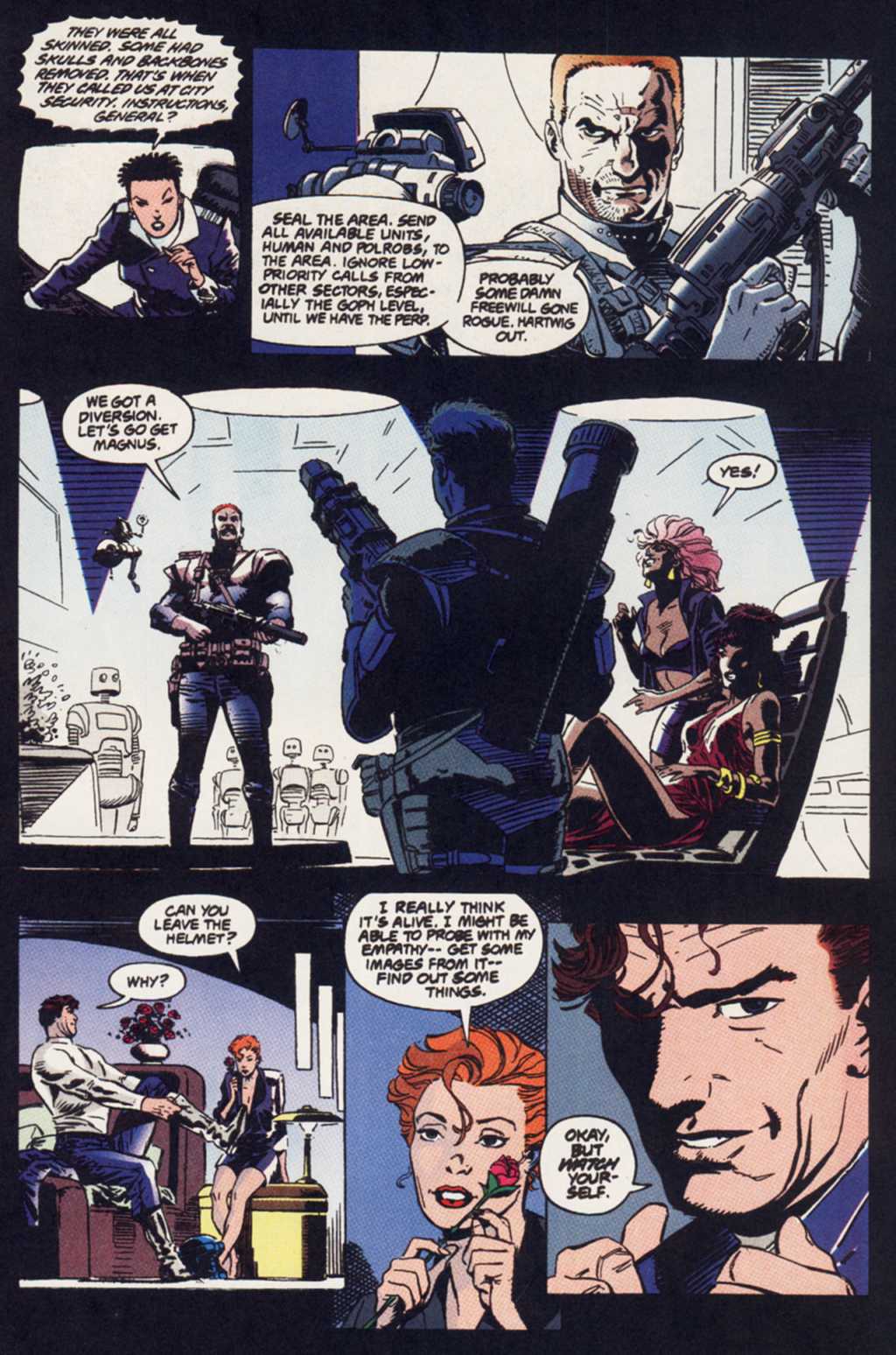 Predator vs. Magnus Robot Fighter issue 1 - Page 18