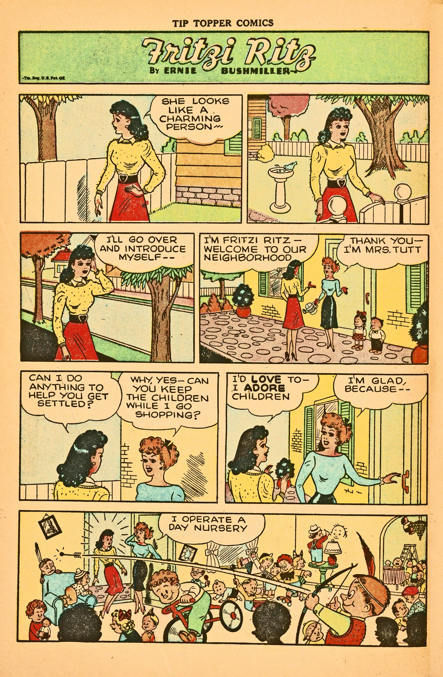 Read online Tip Topper Comics comic -  Issue #3 - 10