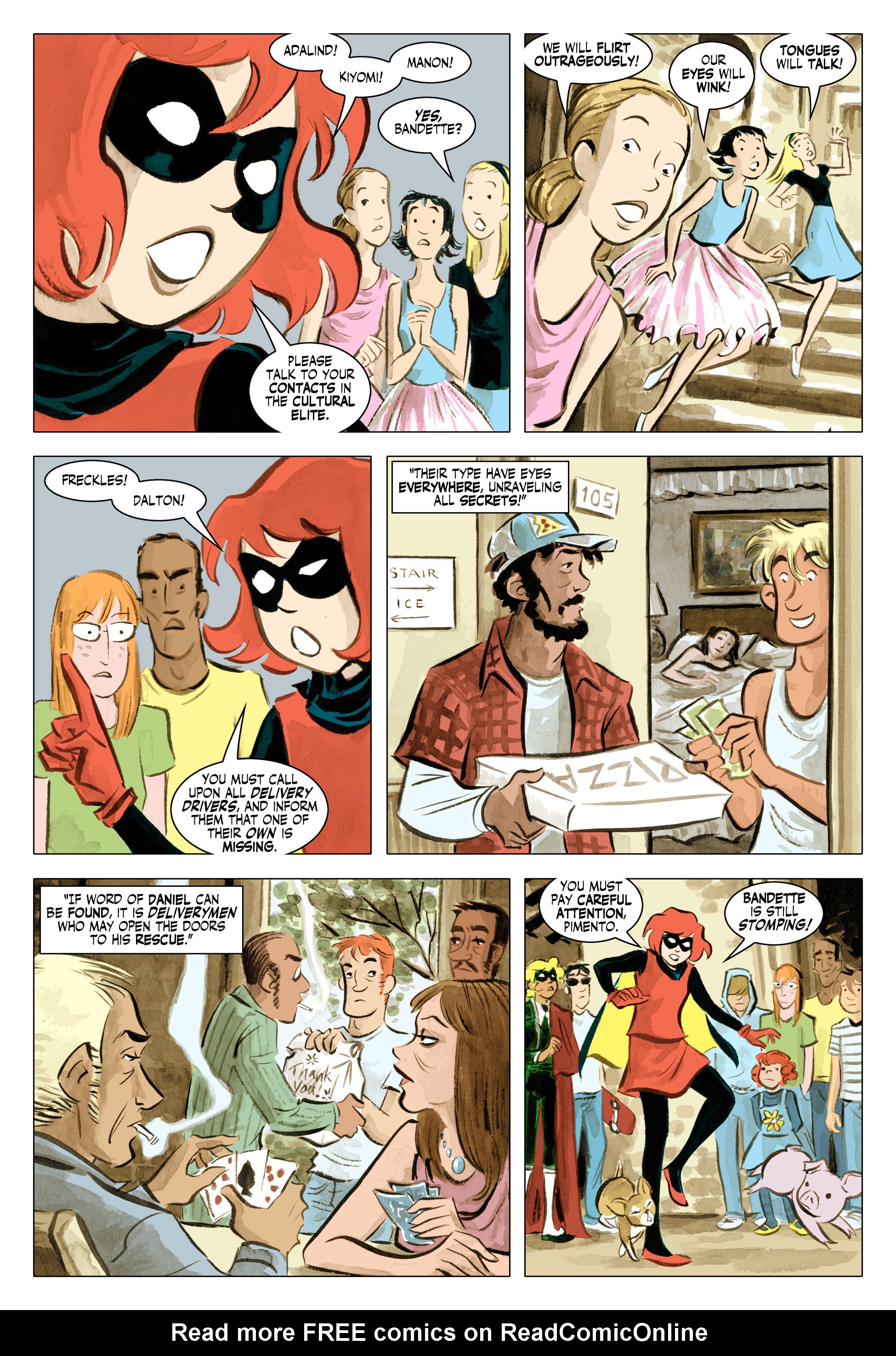 Read online Bandette (2012) comic -  Issue #11 - 5