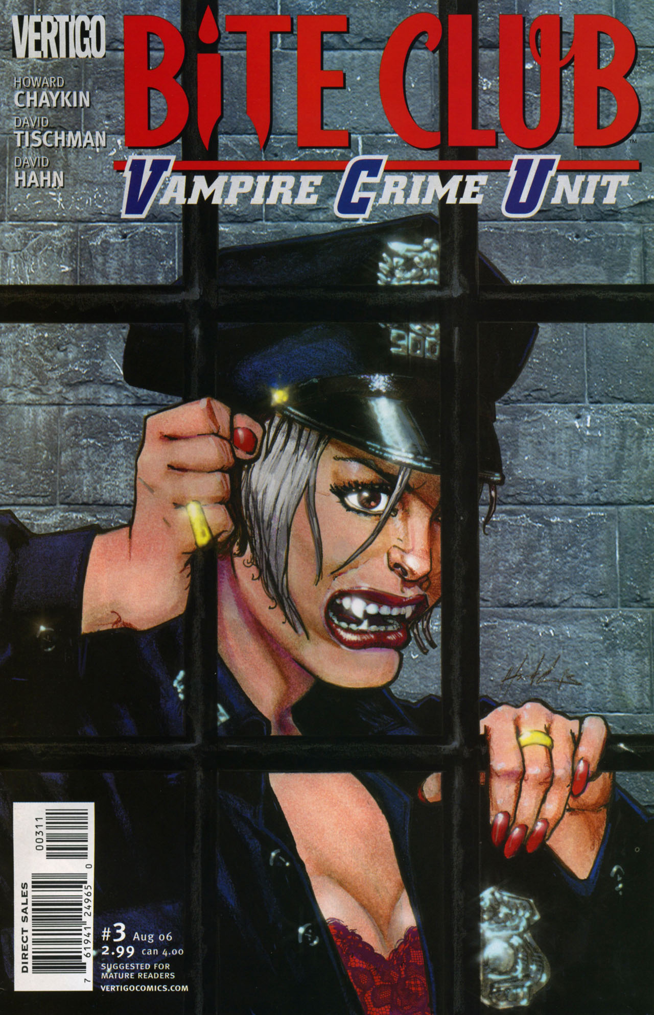 Read online Bite Club: Vampire Crime Unit comic -  Issue #3 - 1