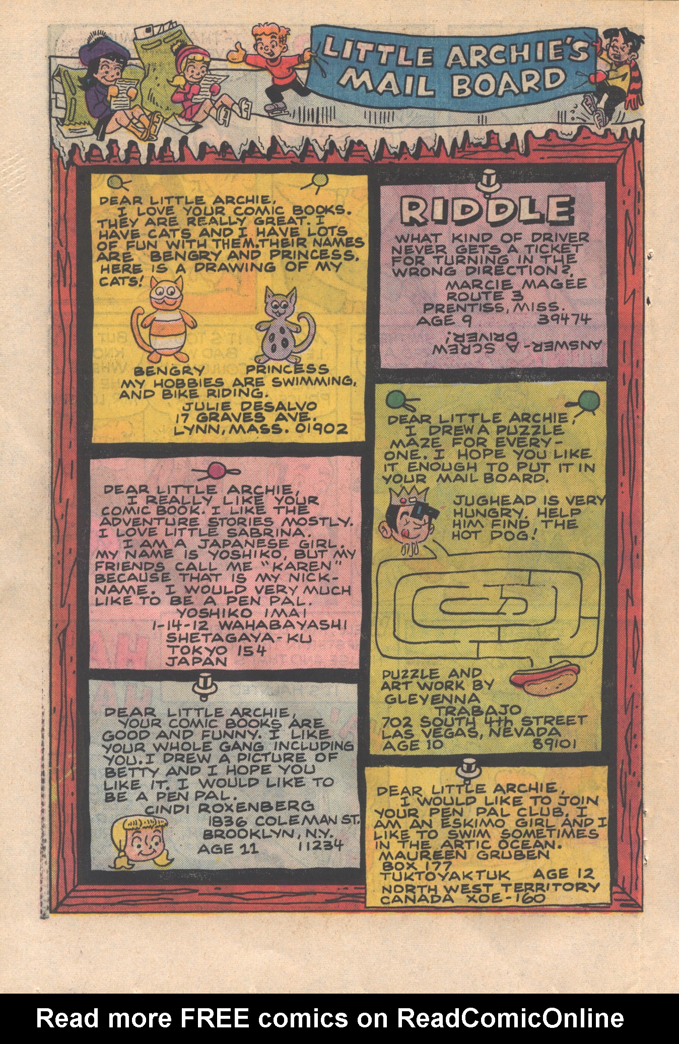 Read online The Adventures of Little Archie comic -  Issue #104 - 22