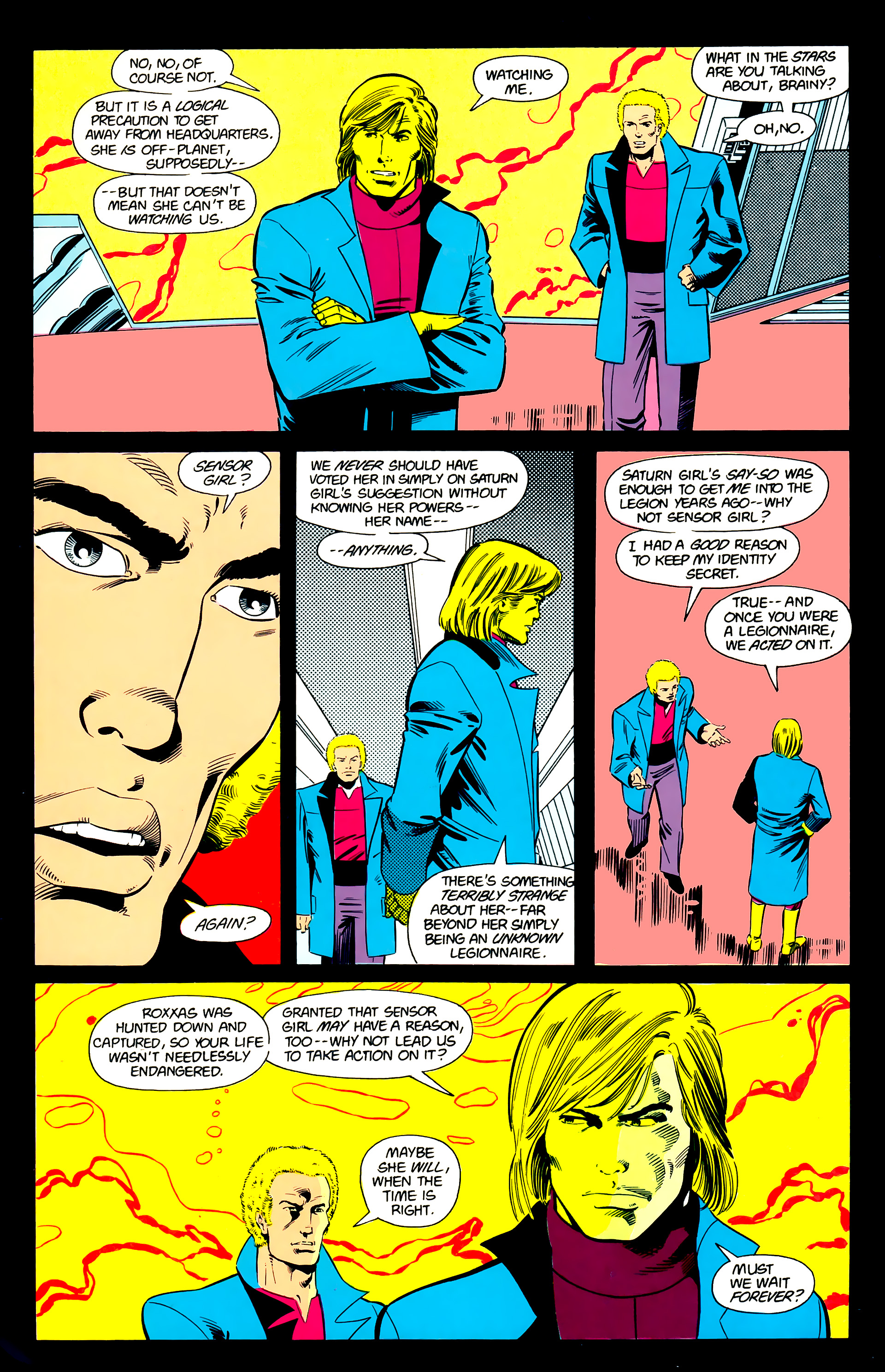 Read online Legion of Super-Heroes (1984) comic -  Issue #21 - 4