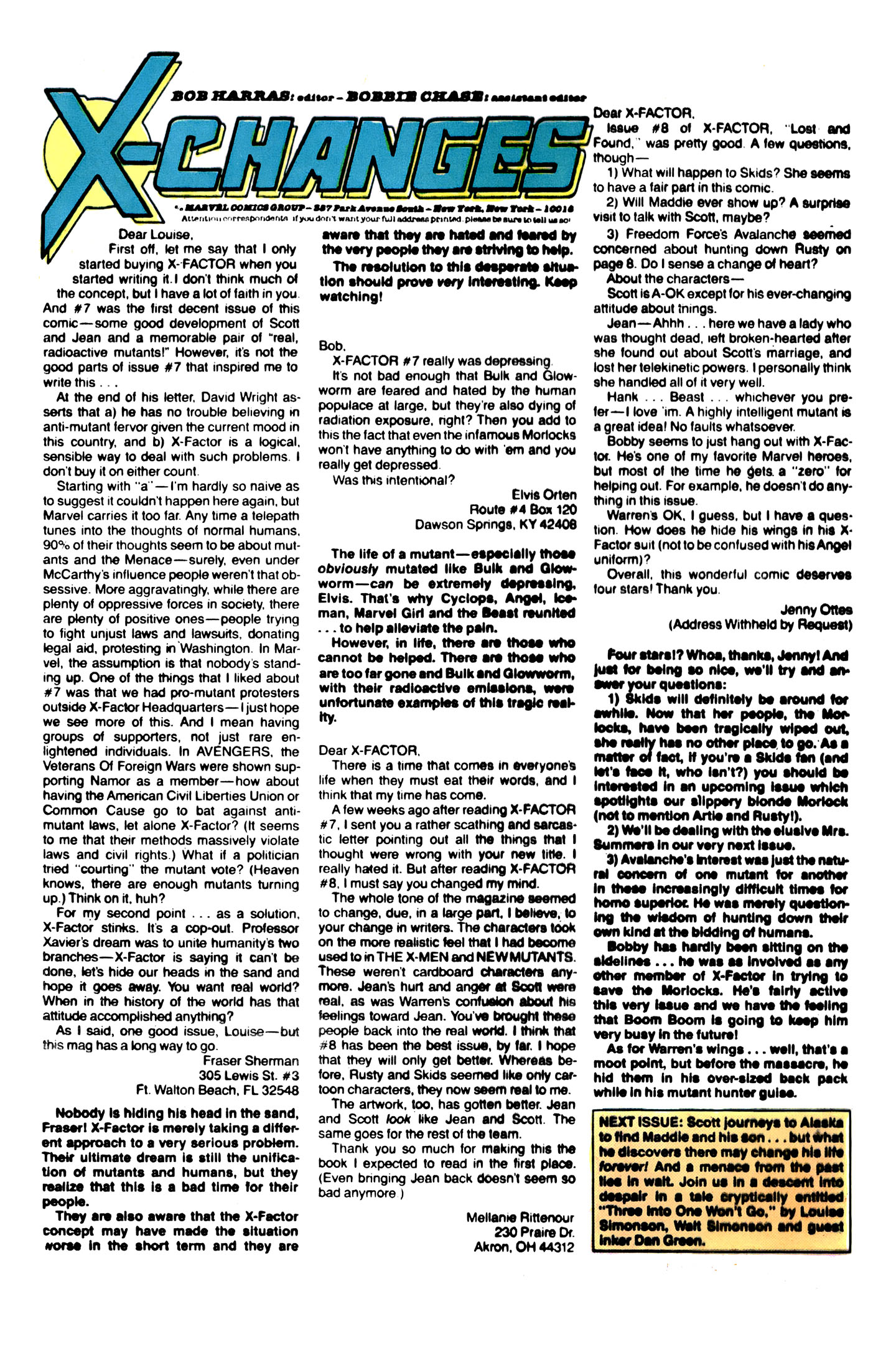 X-Factor (1986) 12 Page 25