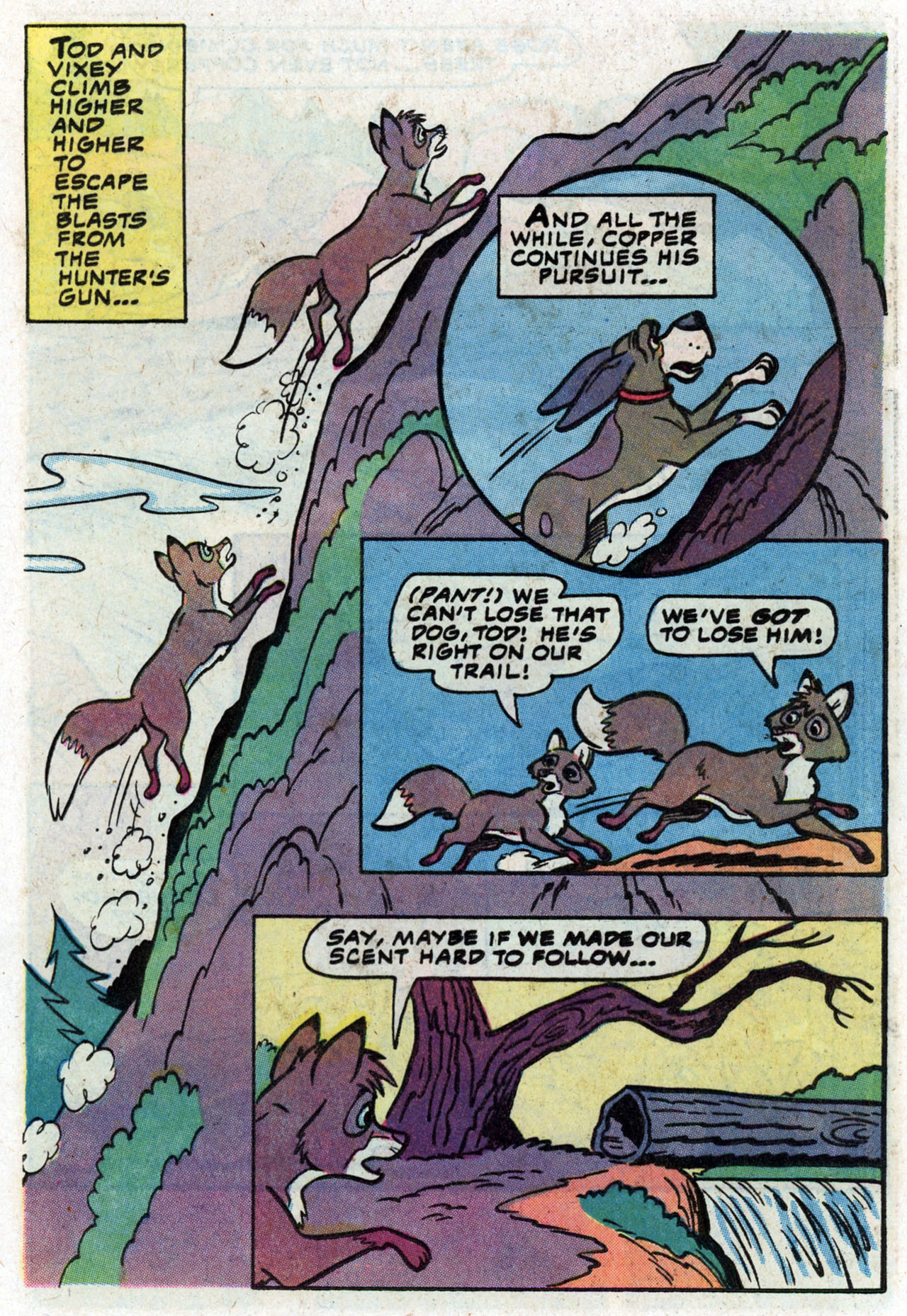 Read online Walt Disney Productions' The Fox and the Hound comic -  Issue #2 - 25