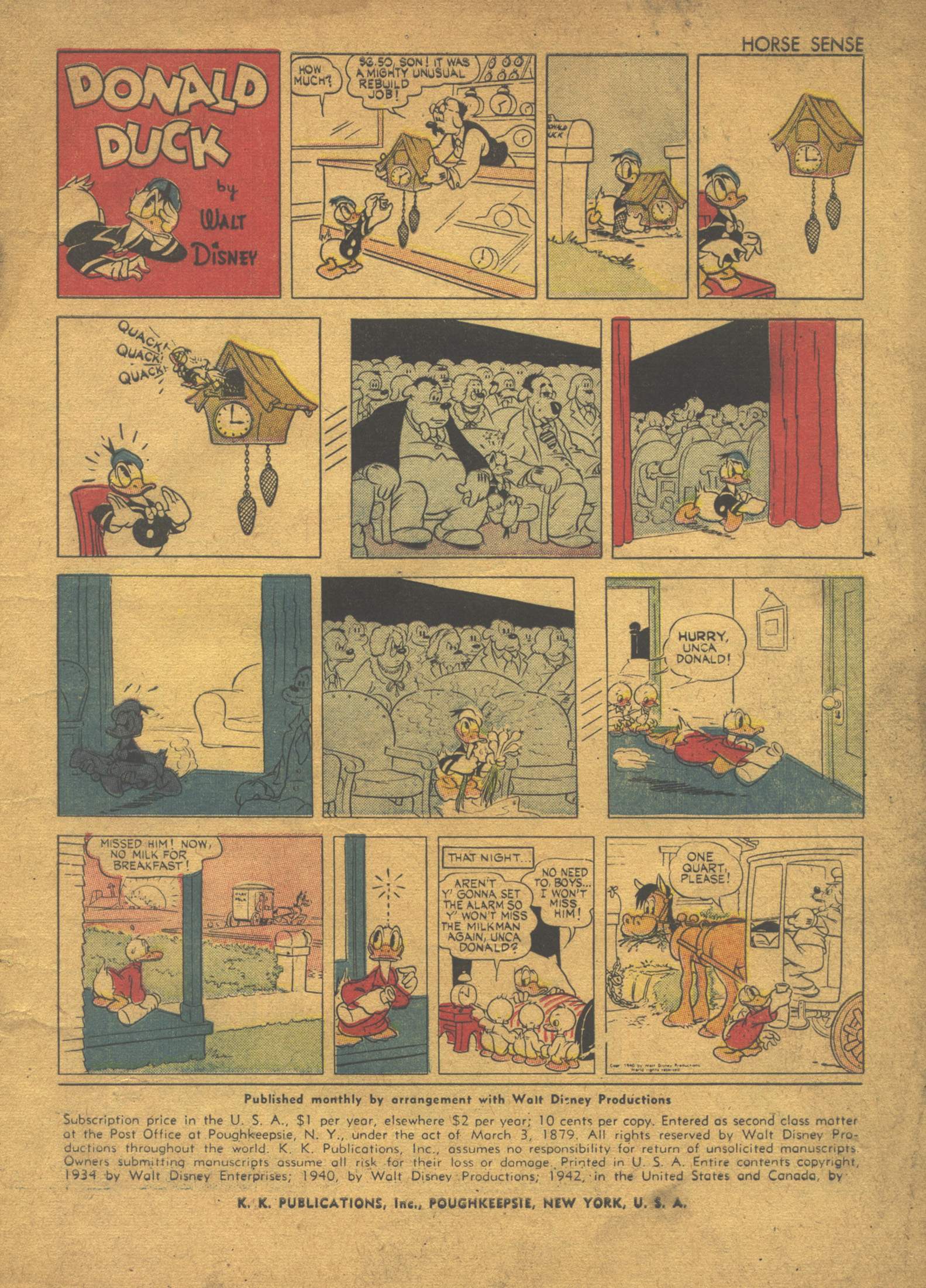 Read online Walt Disney's Comics and Stories comic -  Issue #22 - 3