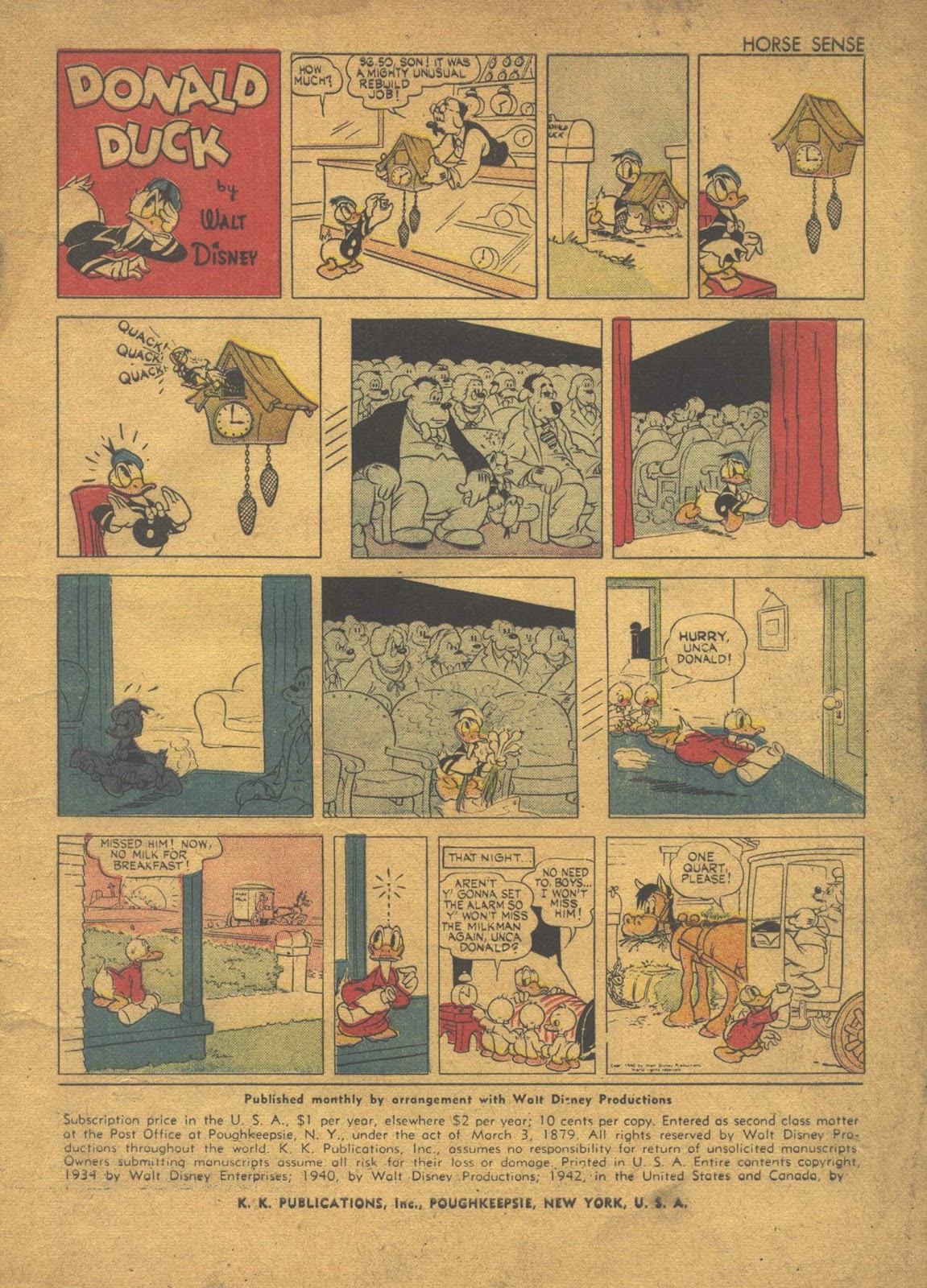 Walt Disney's Comics and Stories issue 22 - Page 3
