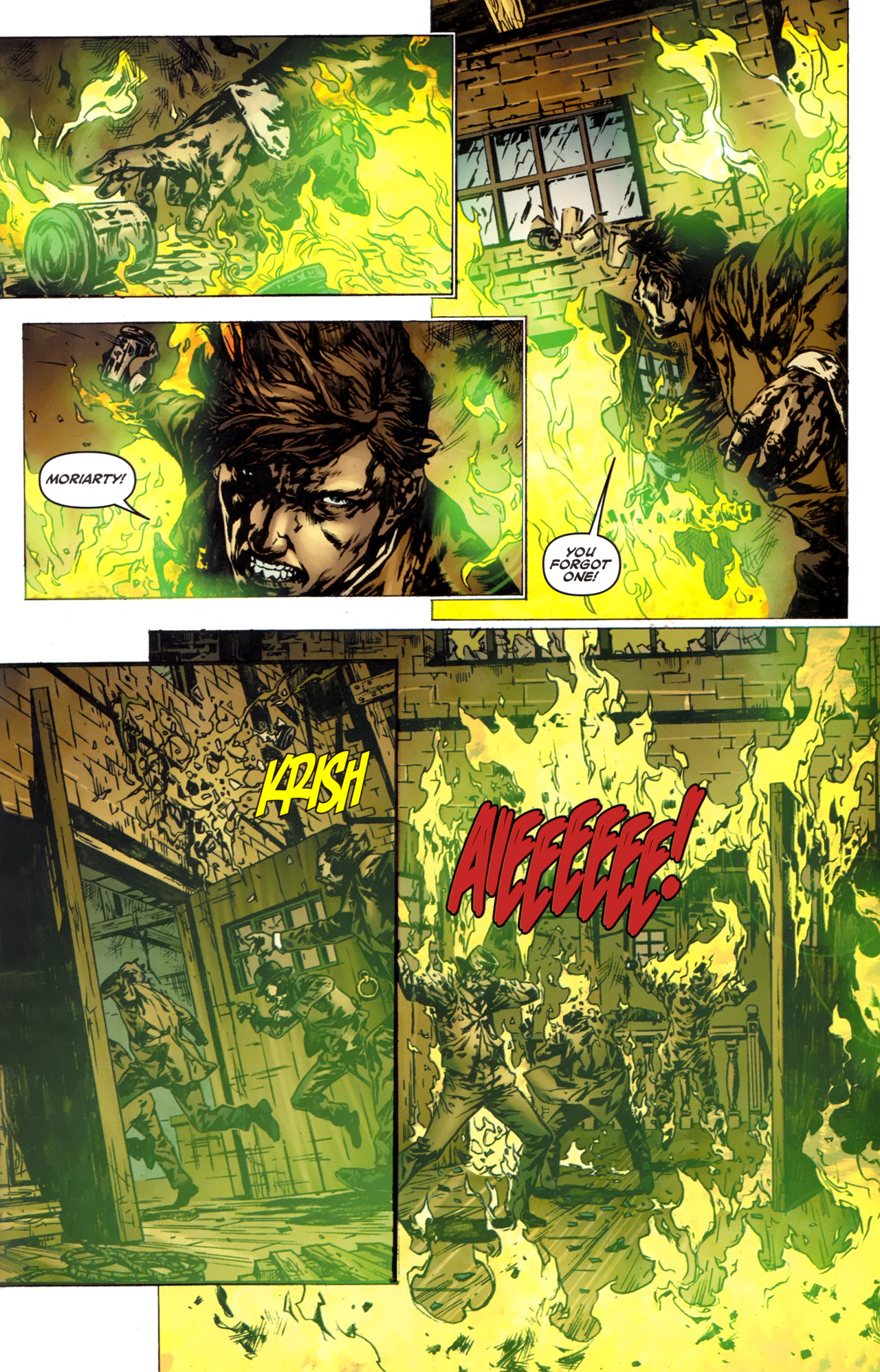 Read online Sherlock Holmes: Year One comic -  Issue #6 - 18