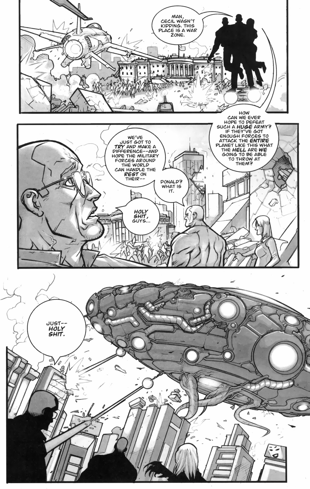 Read online Brit: Red White Black & Blue comic -  Issue # Full - 33