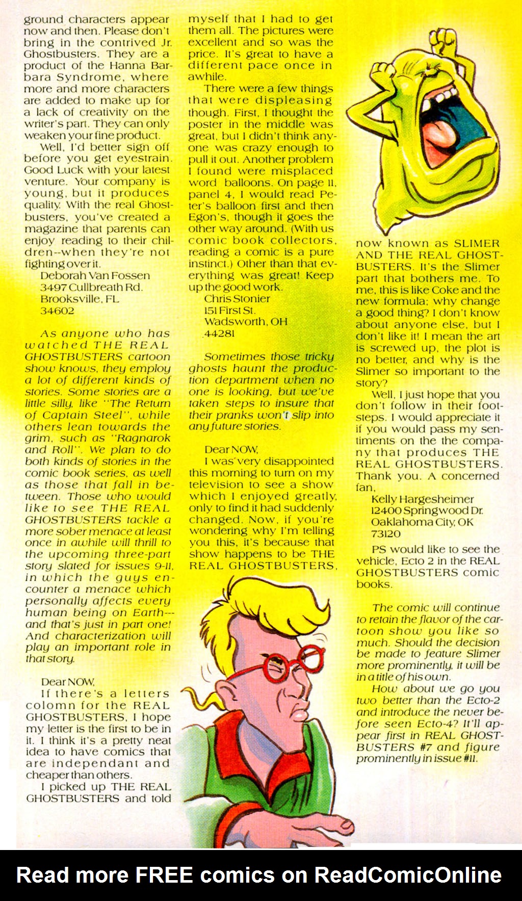 Read online Real Ghostbusters comic -  Issue #6 - 32