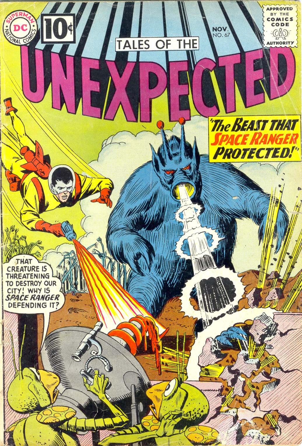 Read online Tales of the Unexpected comic -  Issue #67 - 1
