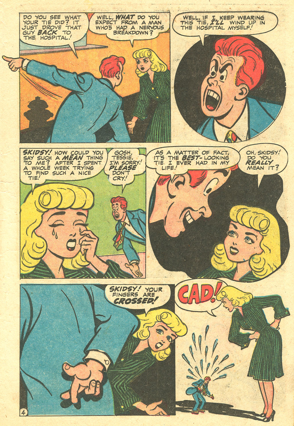Read online Tessie the Typist comic -  Issue #11 - 13