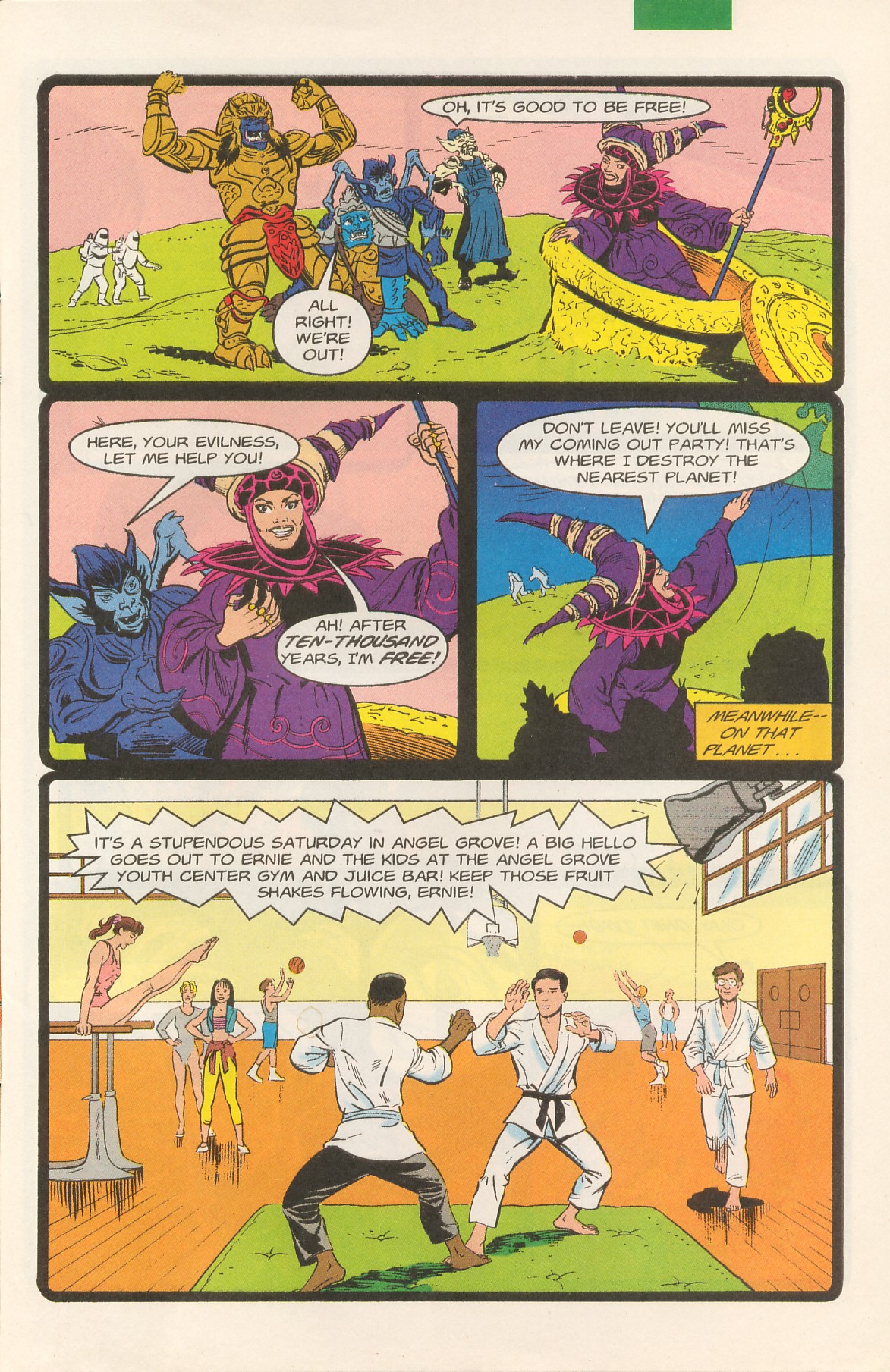 Read online Mighty Morphin Power Rangers Saga comic -  Issue #1 - 5