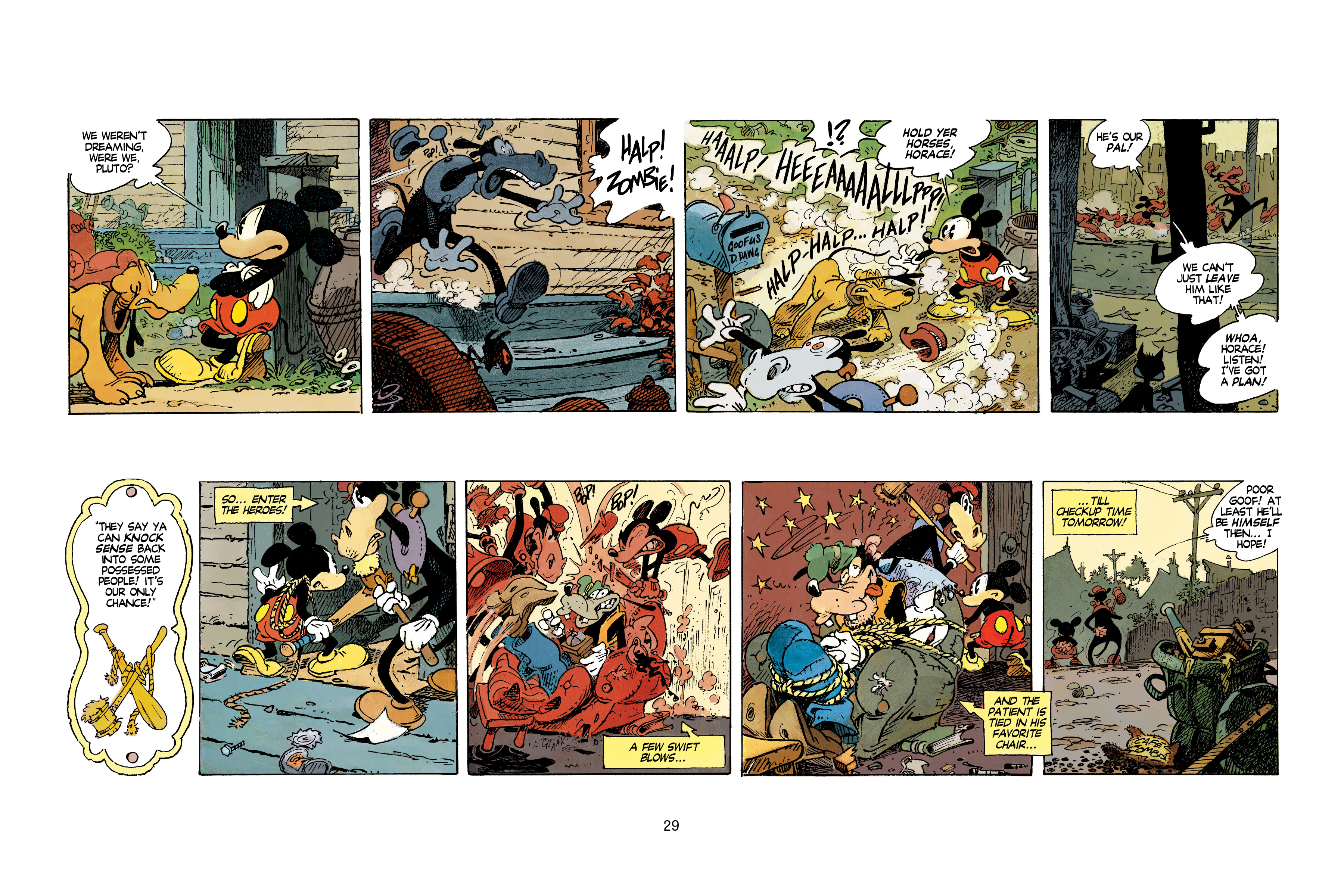 Read online Mickey Mouse: Zombie Coffee comic -  Issue # TPB - 30