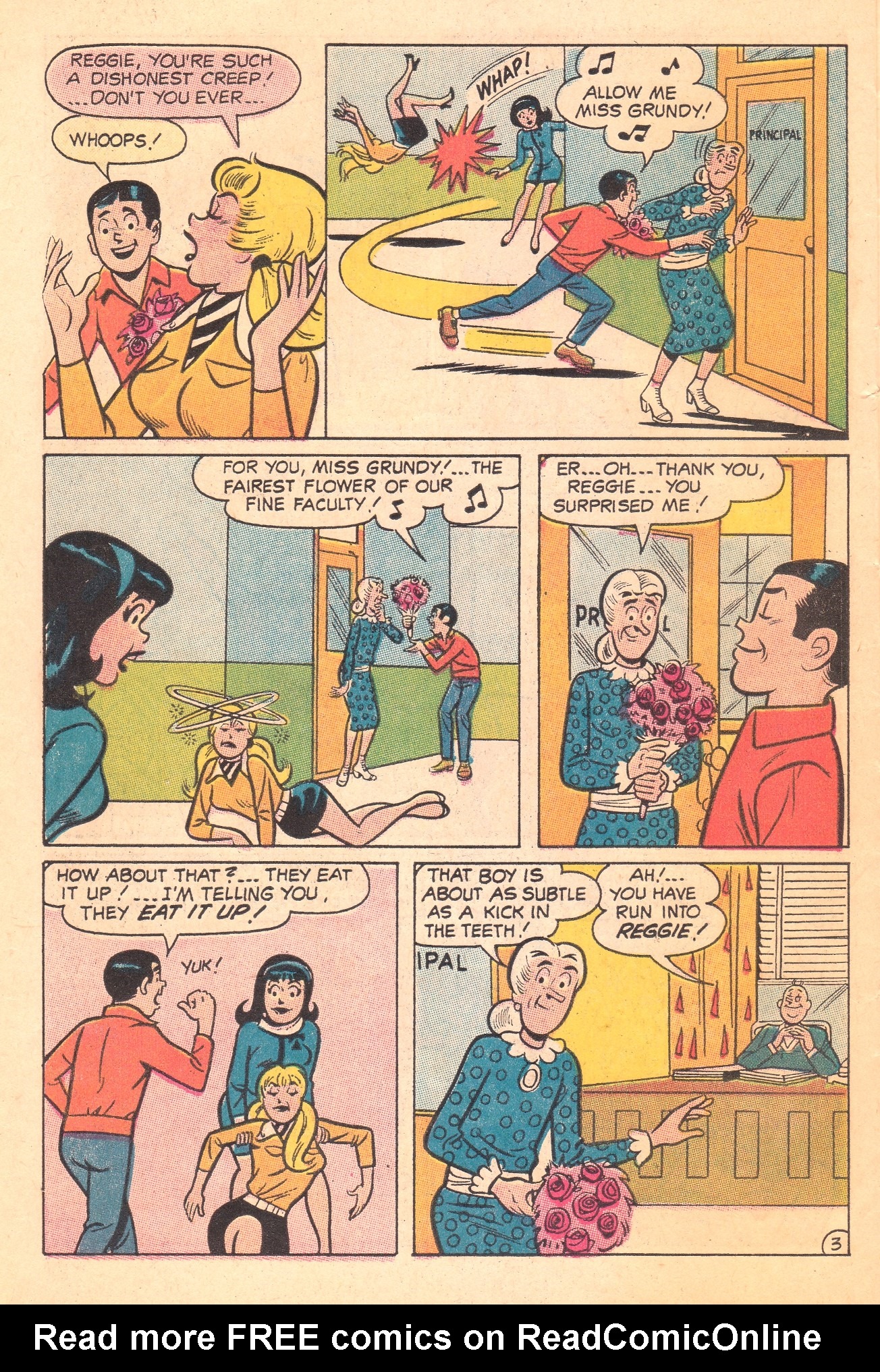 Read online Reggie and Me (1966) comic -  Issue #34 - 30