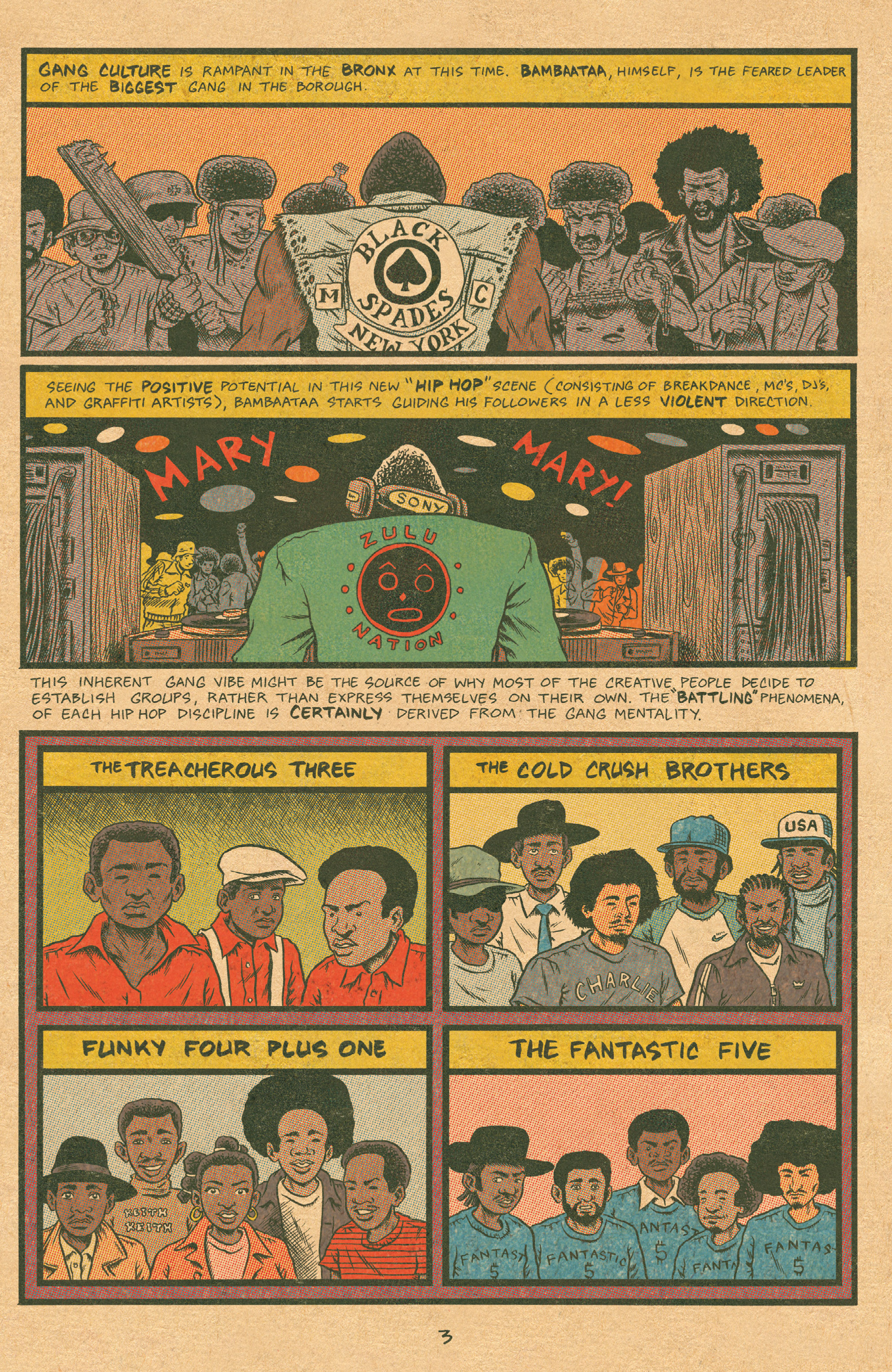 Read online Hip Hop Family Tree (2015) comic -  Issue #1 - 5