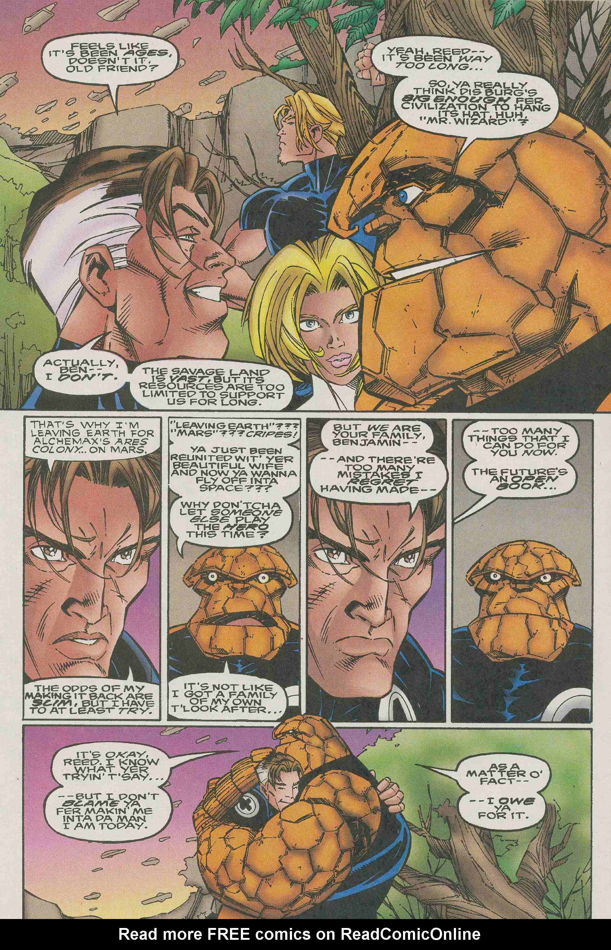 Read online Fantastic Four 2099 comic -  Issue #8 - 23