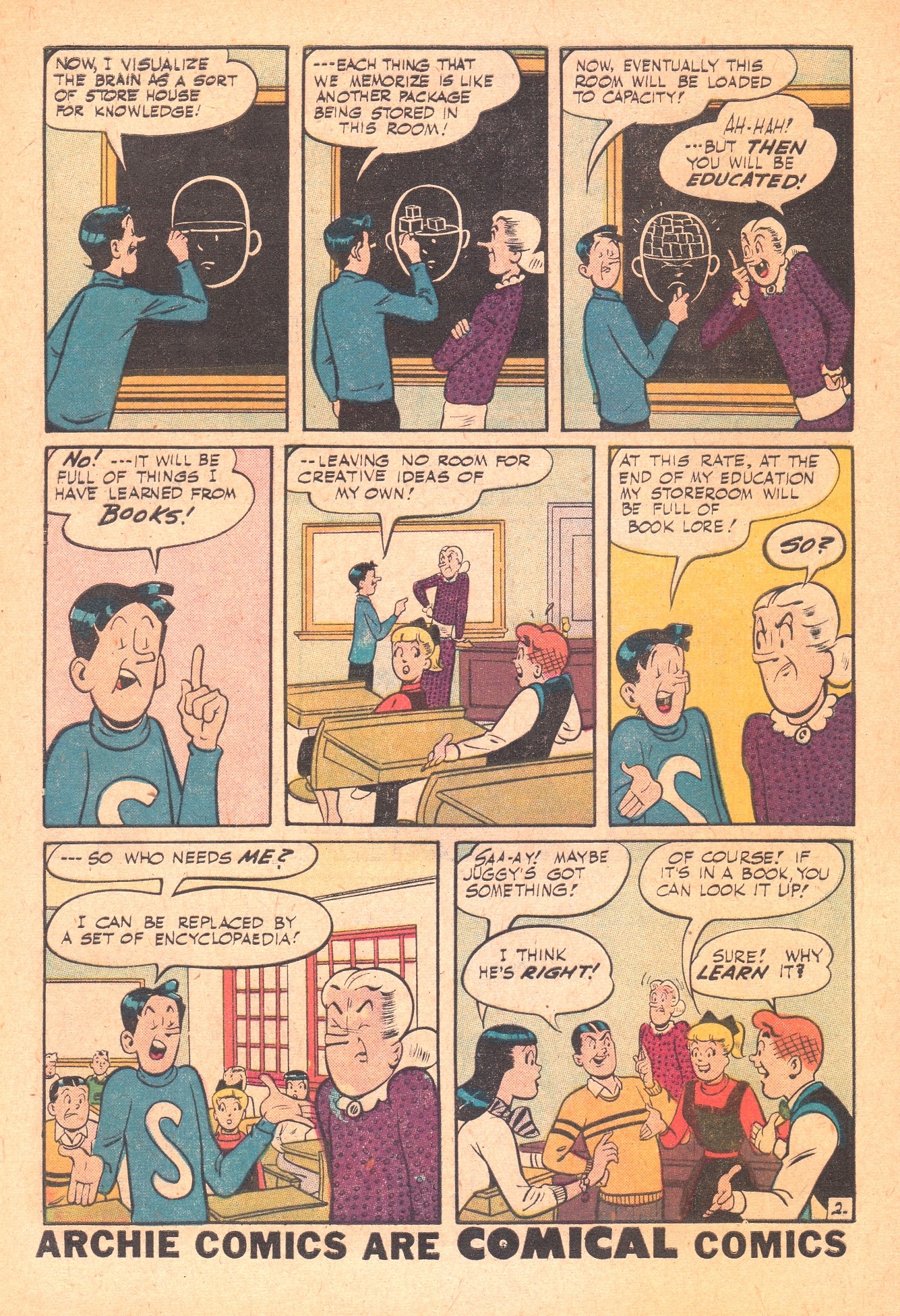 Read online Archie's Pal Jughead comic -  Issue #47 - 4