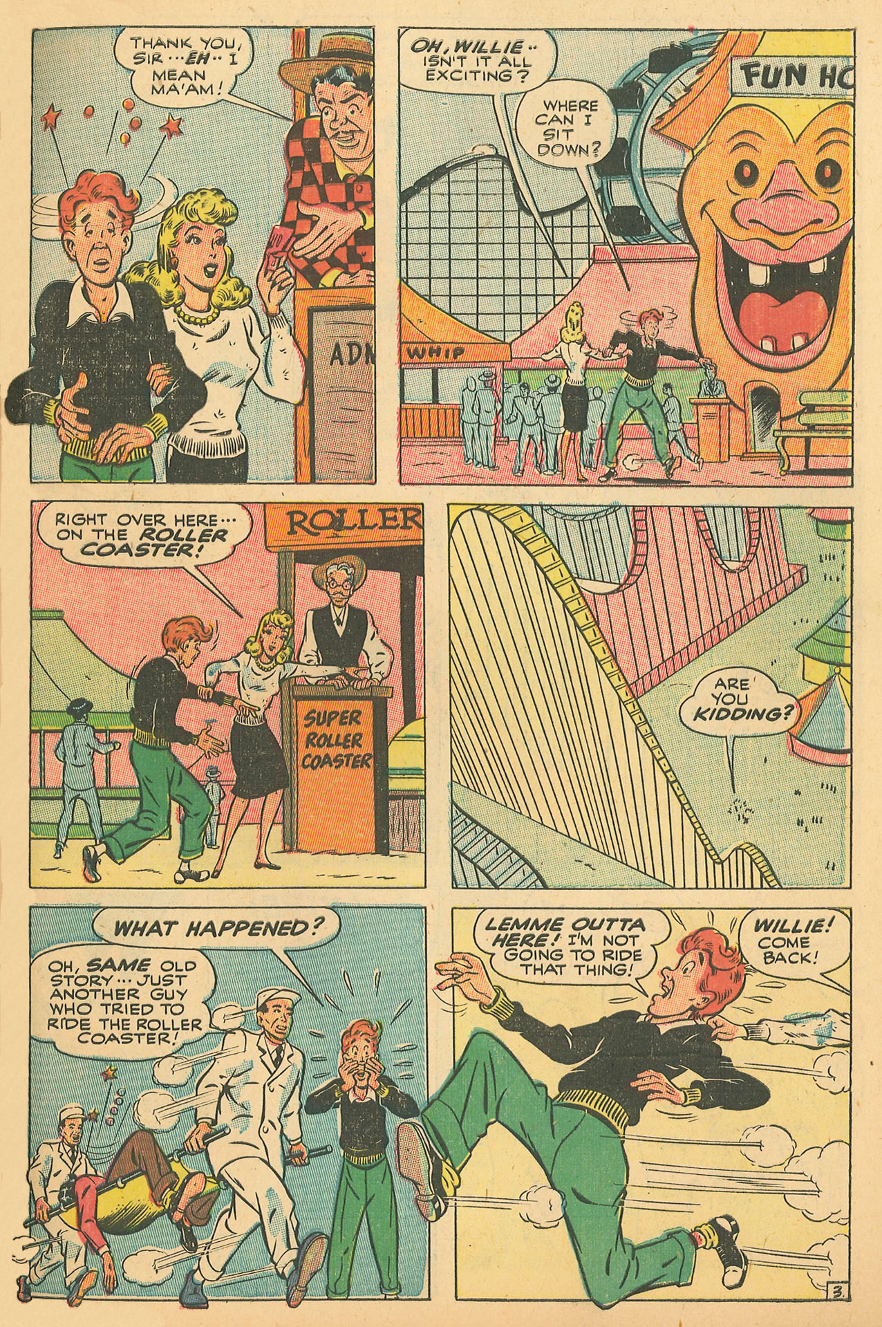 Read online Willie Comics (1946) comic -  Issue #6 - 41