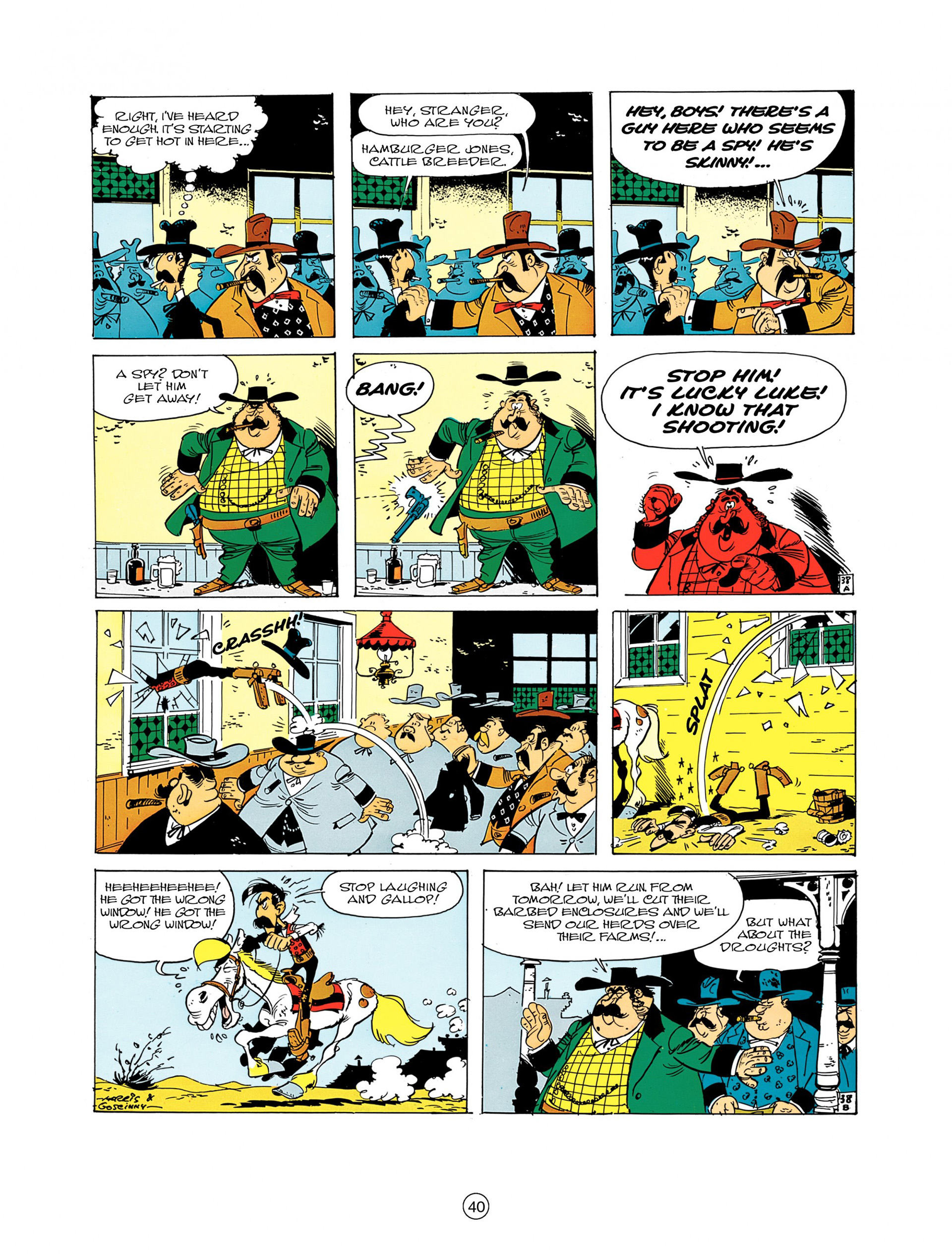 Read online A Lucky Luke Adventure comic -  Issue #7 - 40