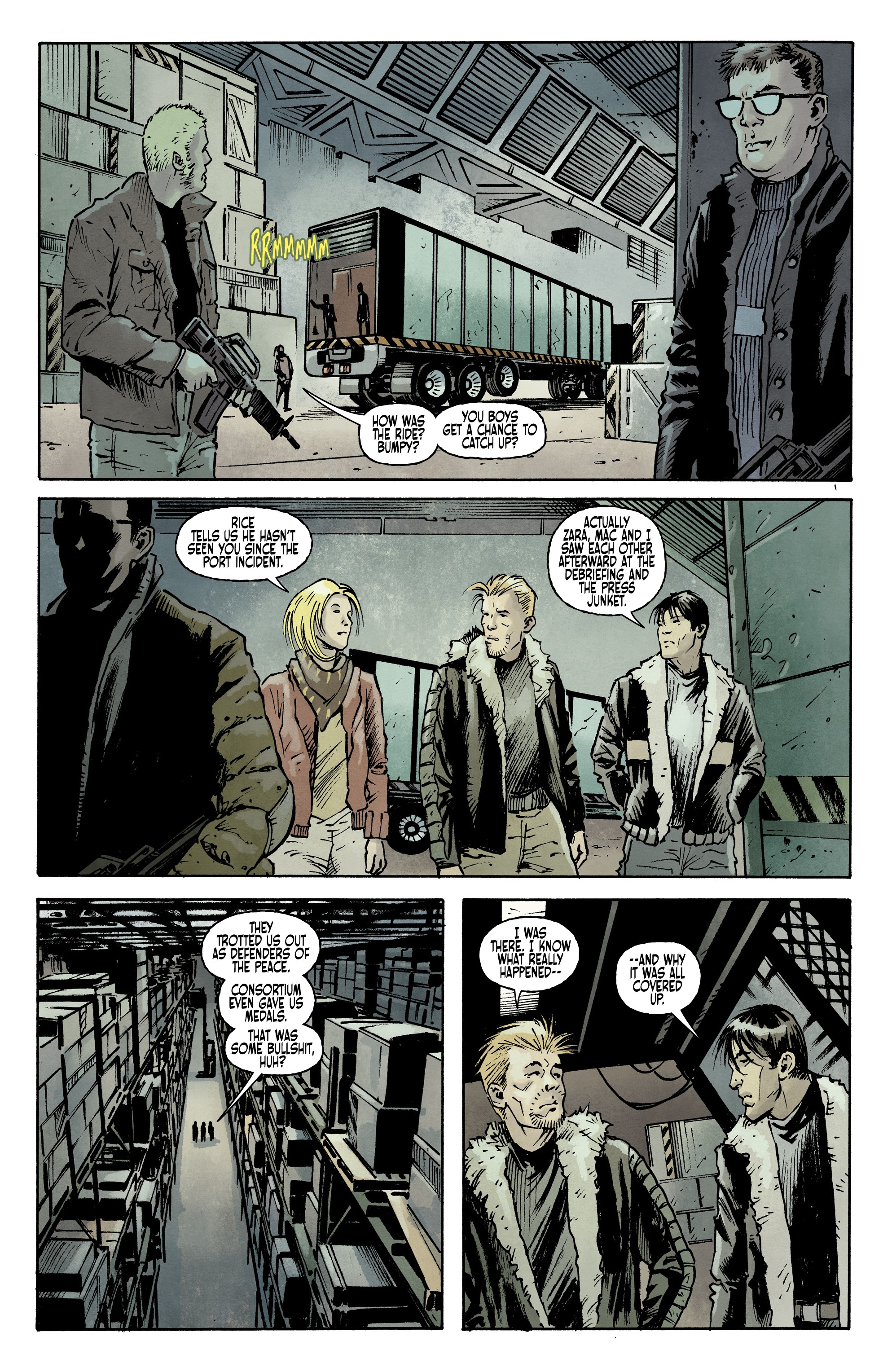 Read online Port of Earth comic -  Issue #10 - 13